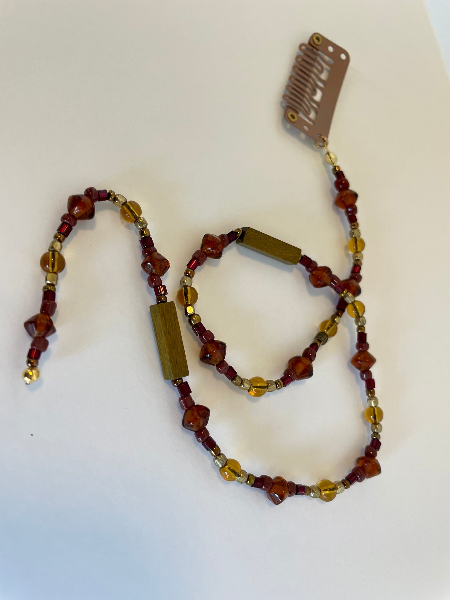 "Boogie Oogie Oogie" Hair Chain (14")