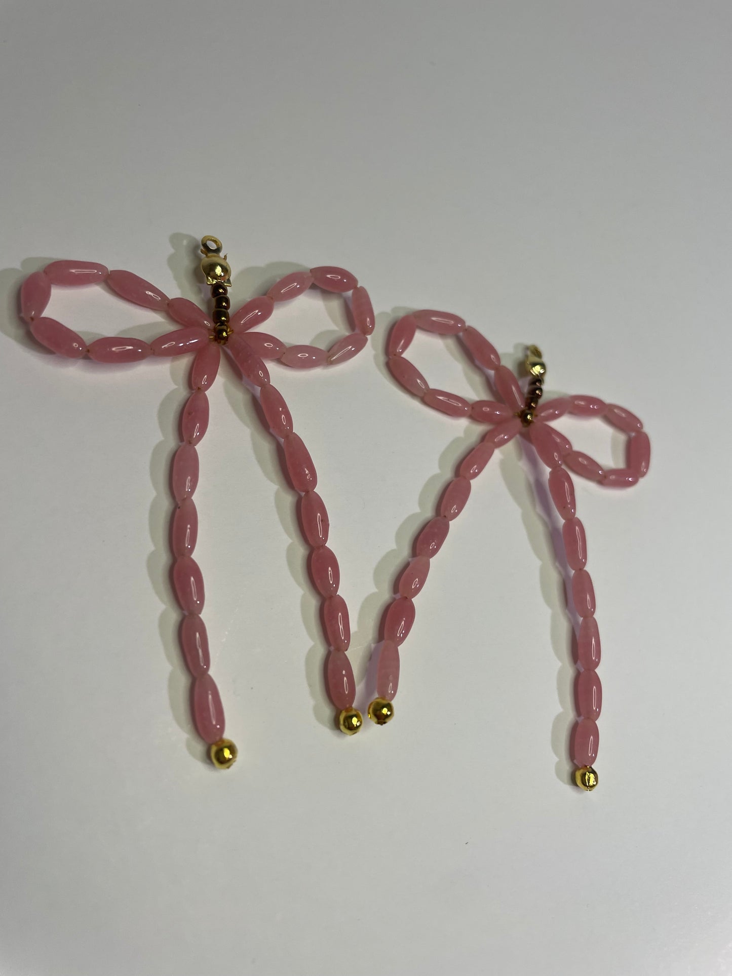 "Bow Down" Beaded Bow Statement Earring Jackets