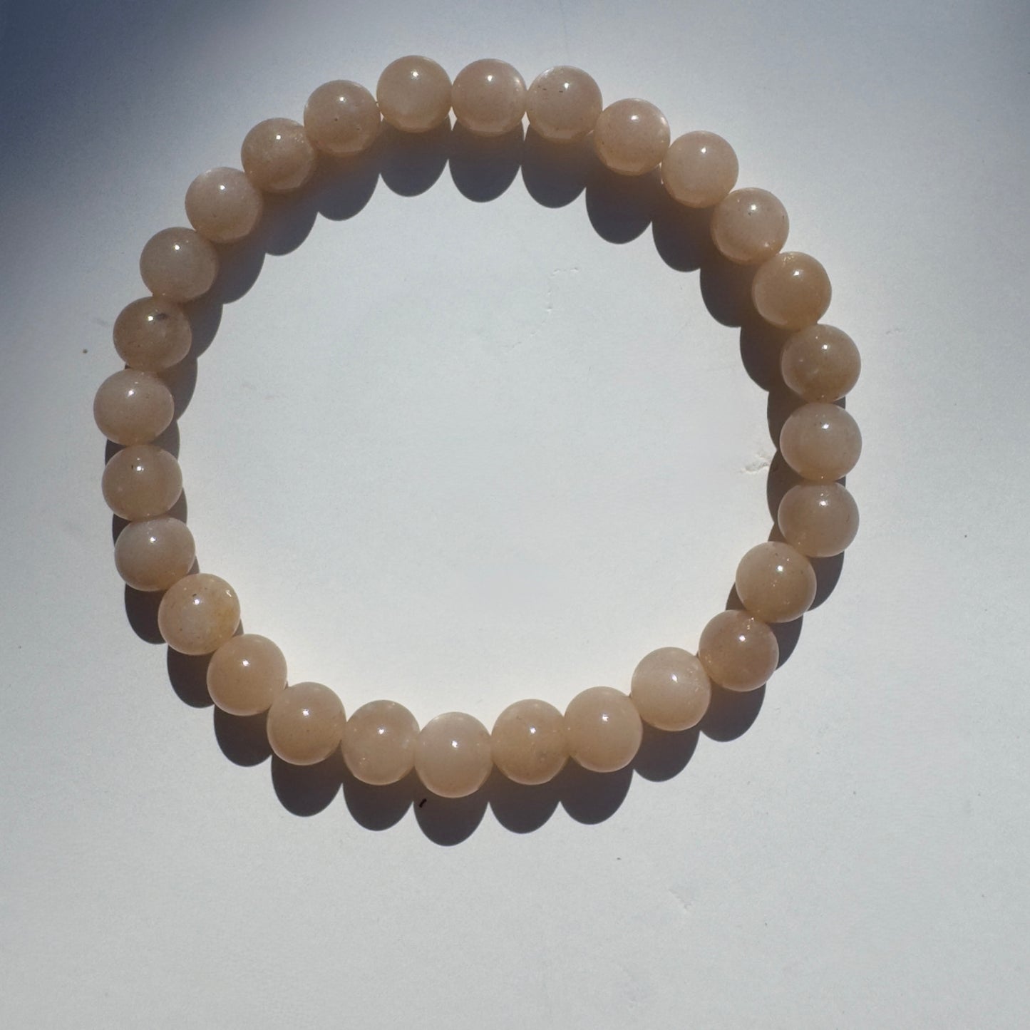 "If You Had My Love" Upcycled Beaded Stretch Bracelet