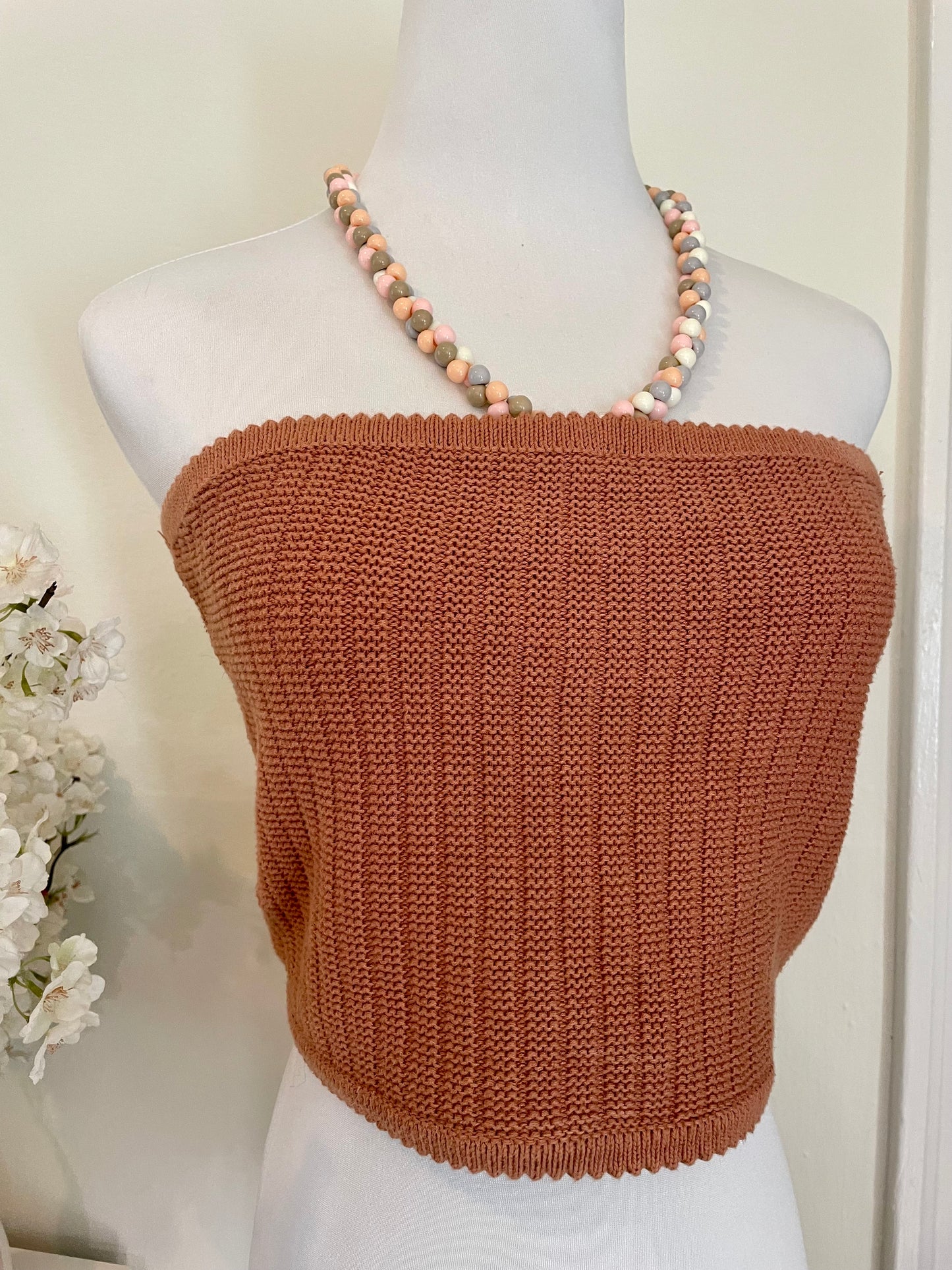 "Moi Lolita" Knitted Halter Top