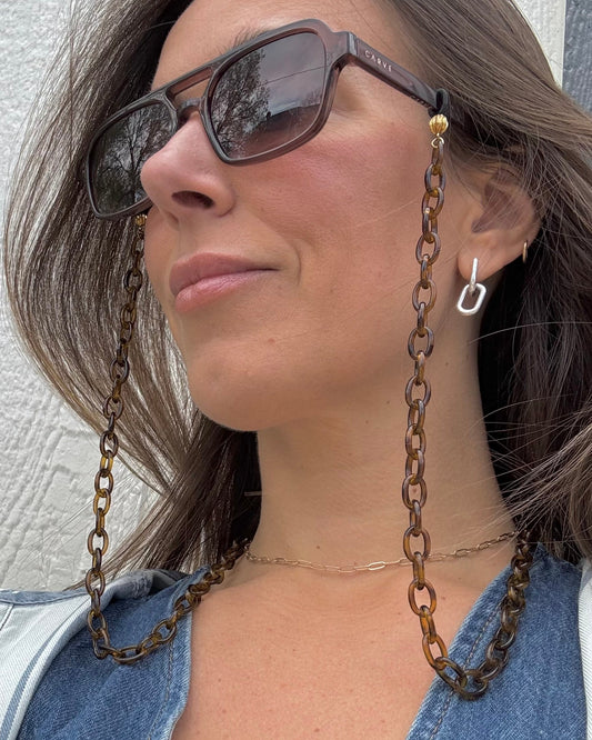 "Link Up" Sunglasses Chain (Upcycled)