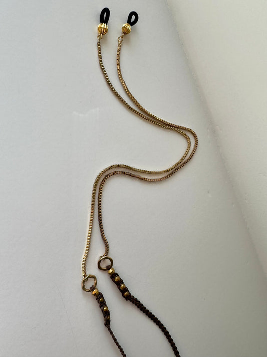 "Travelin' Light" Upcycled Sunglasses Chain