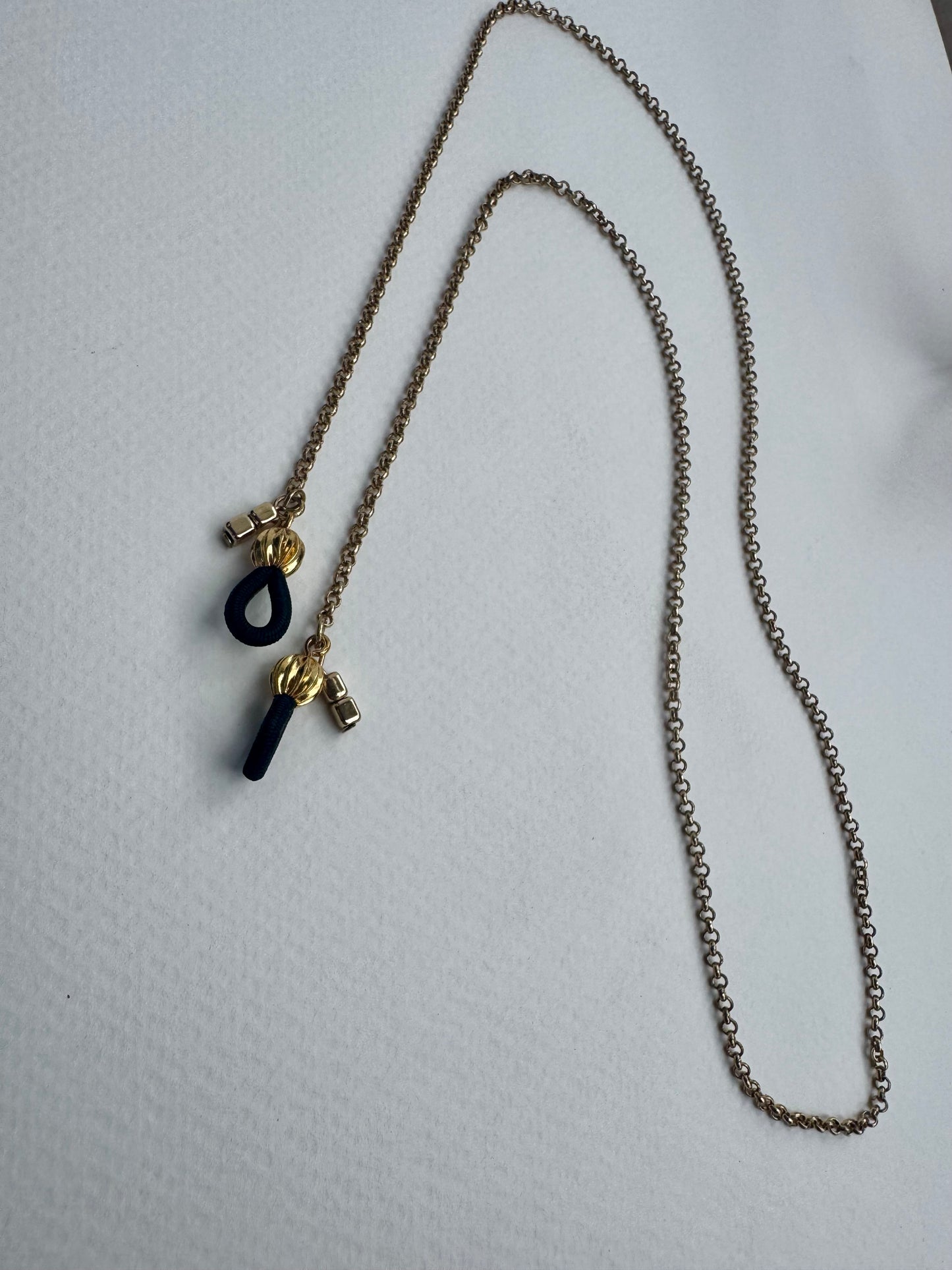 “Golden Slumbers” Sunglasses Chain (Upcycled)