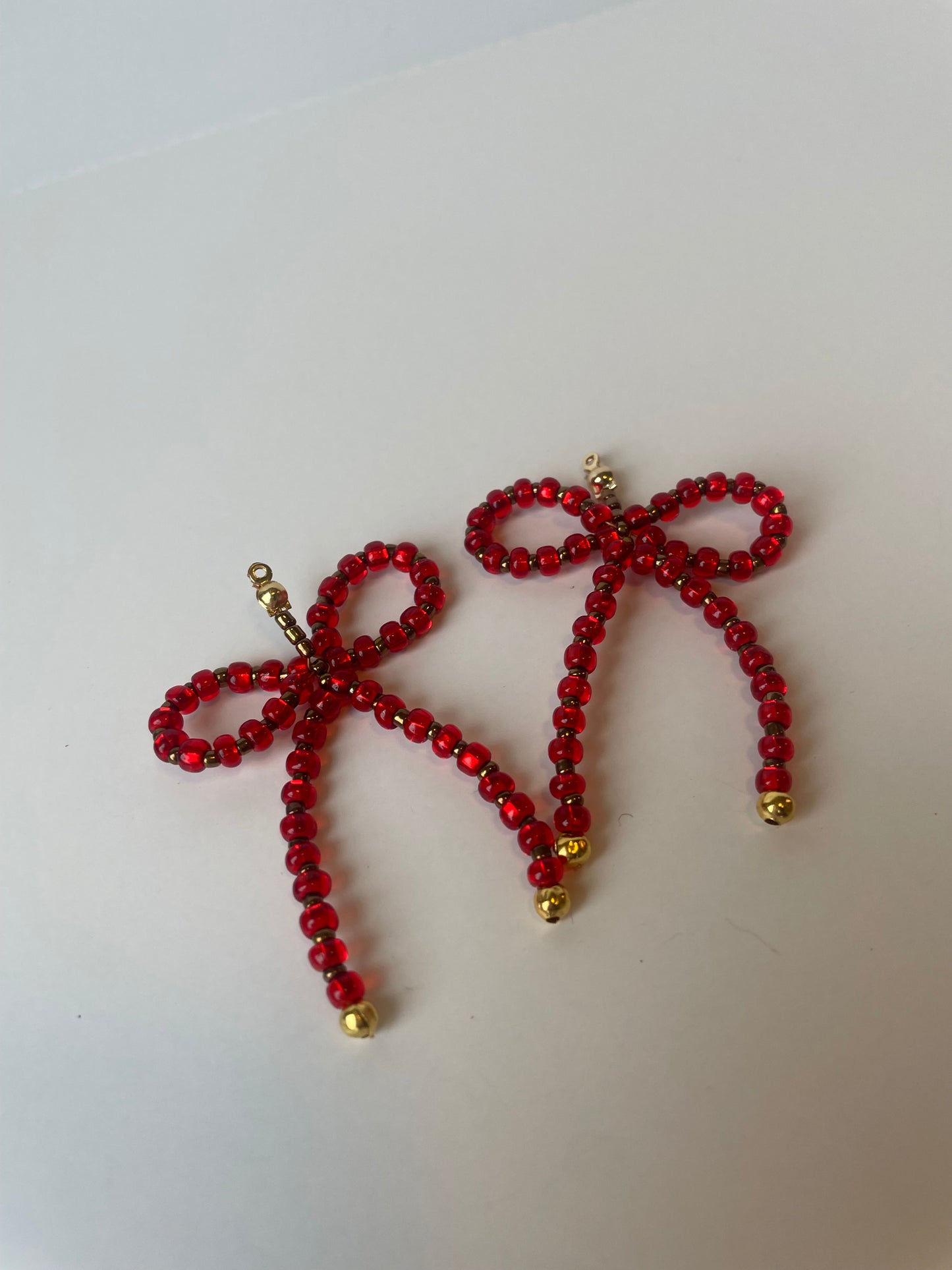 "Radar Love" Beaded Bow Statement Earring Jackets