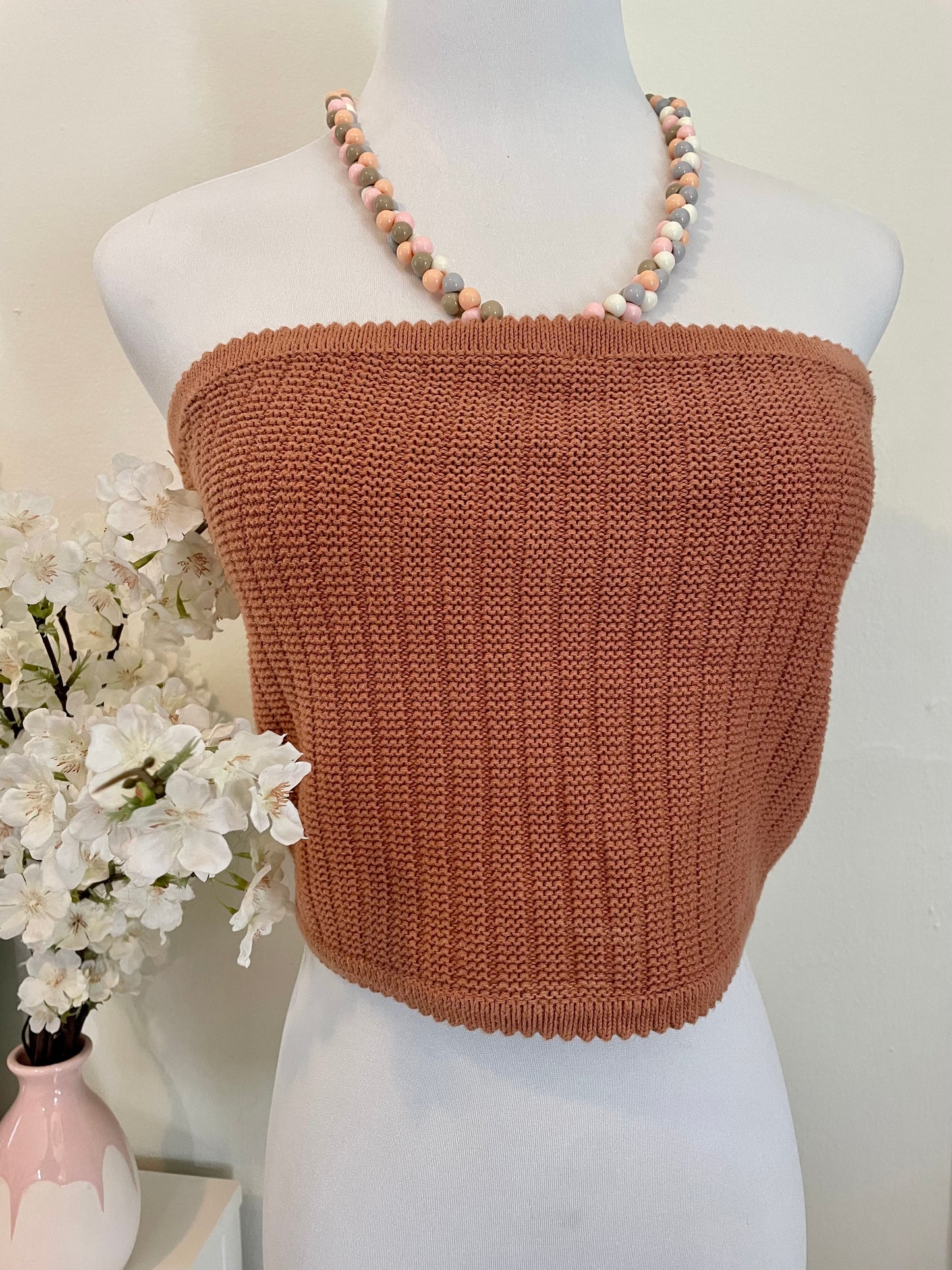 "Moi Lolita" Knitted Halter Top