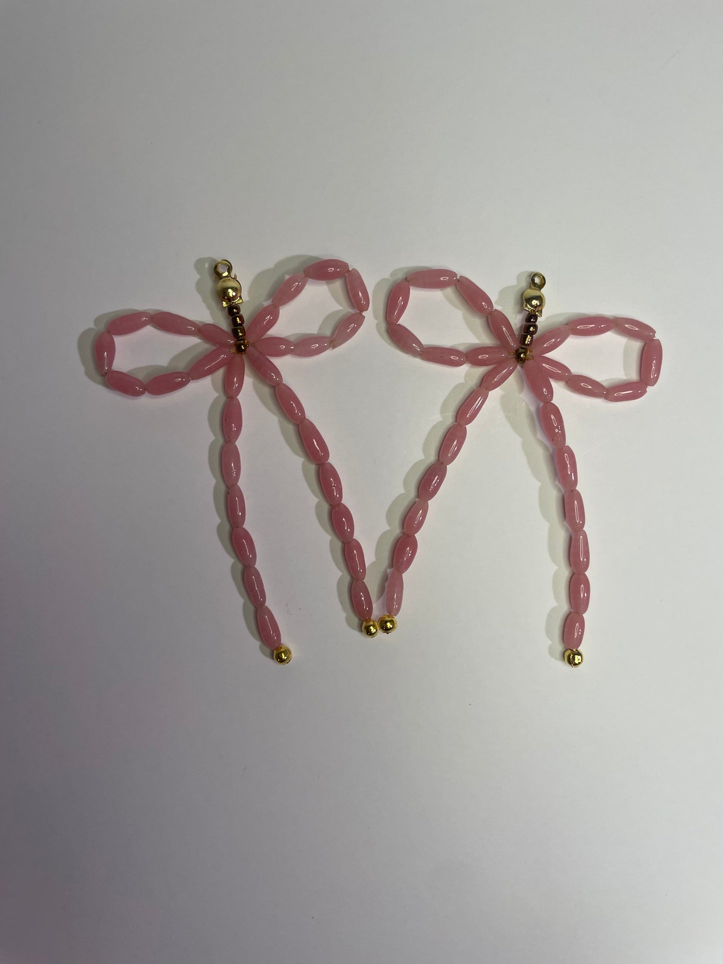 "Bow Down" Beaded Bow Statement Earring Jackets