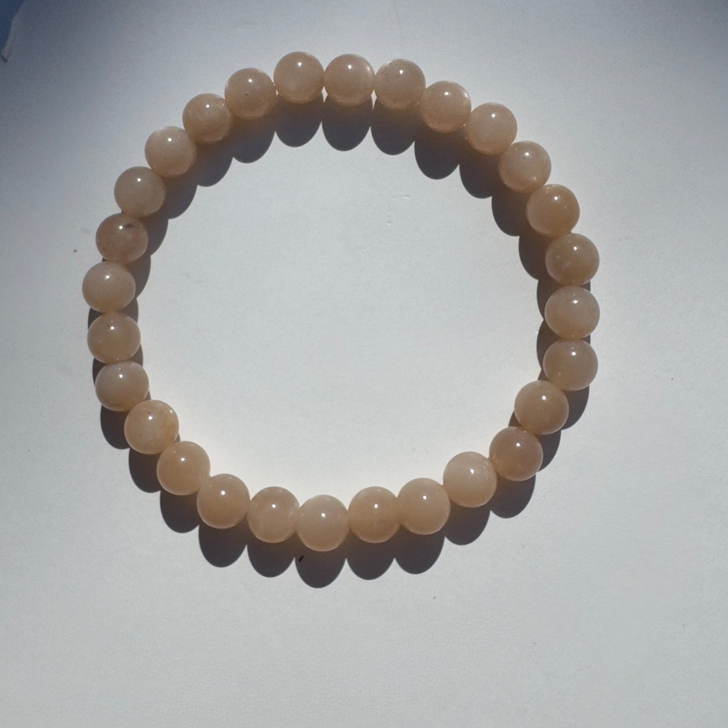 "If You Had My Love" Upcycled Beaded Stretch Bracelet