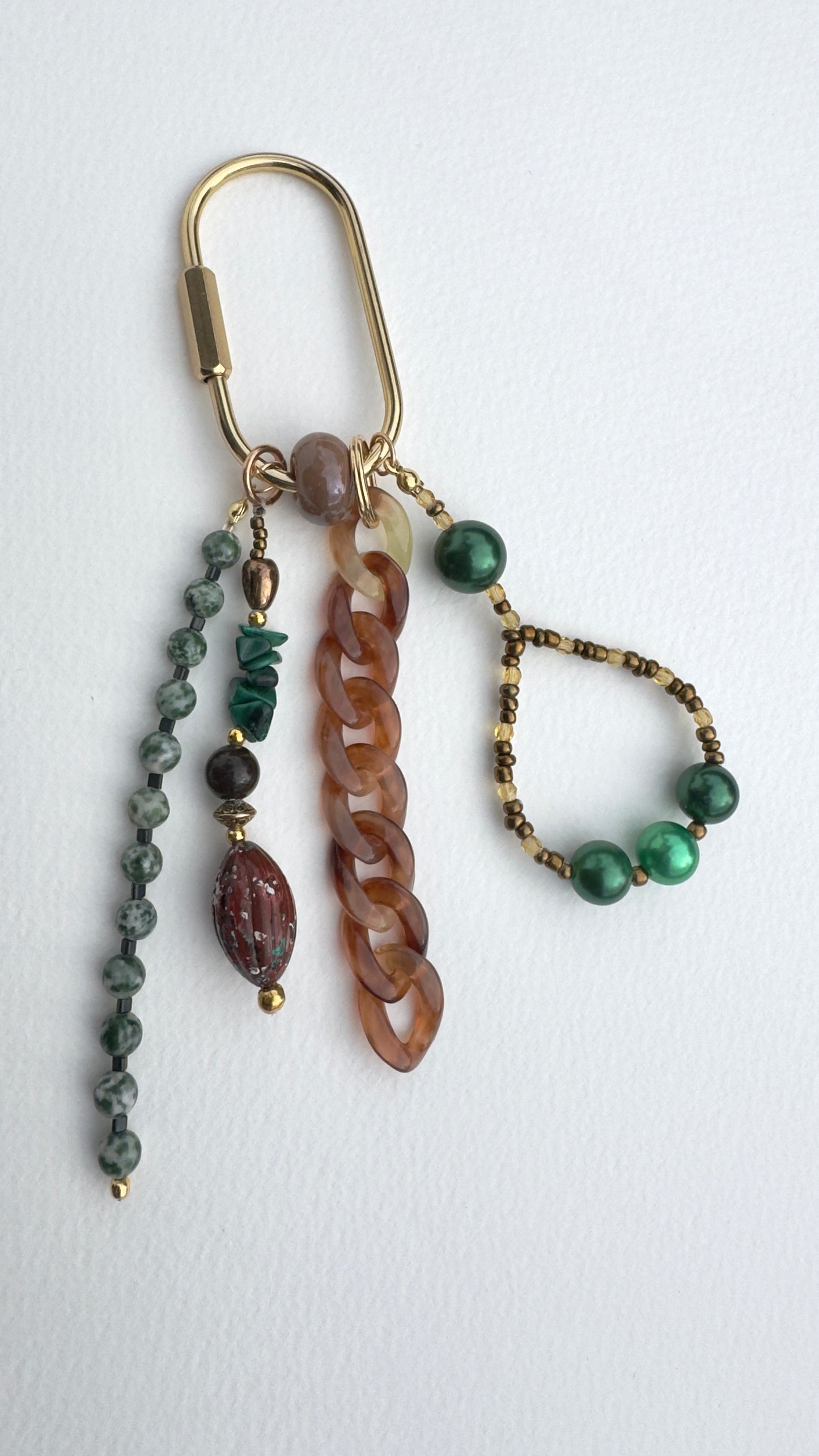 "Grow as We Go" Upcycled Bag Charm