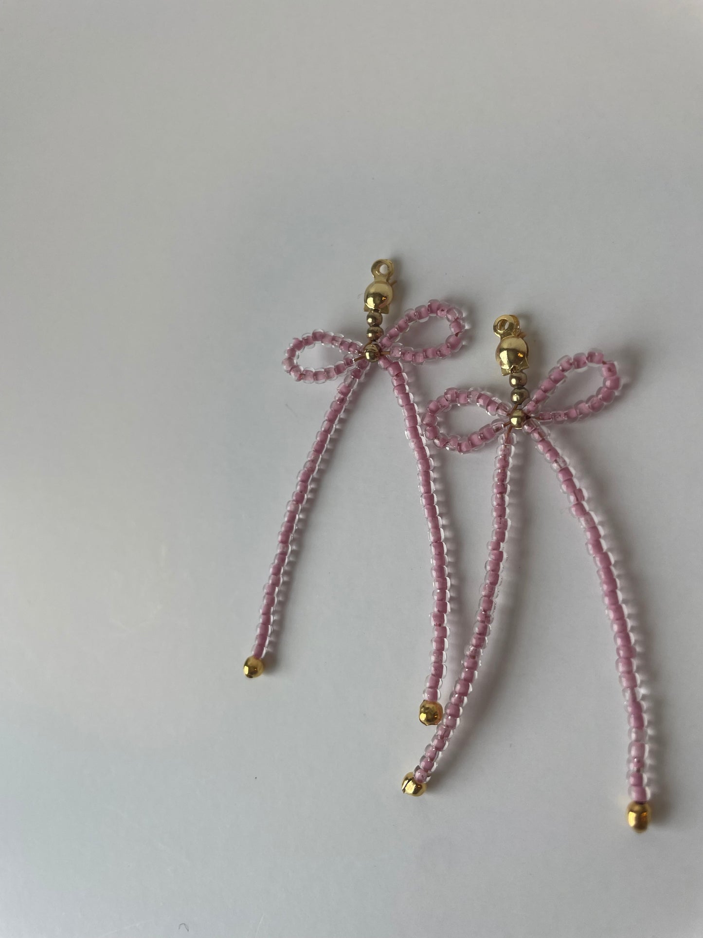 "Weekend Love" Beaded Bow Statement Earring Jackets