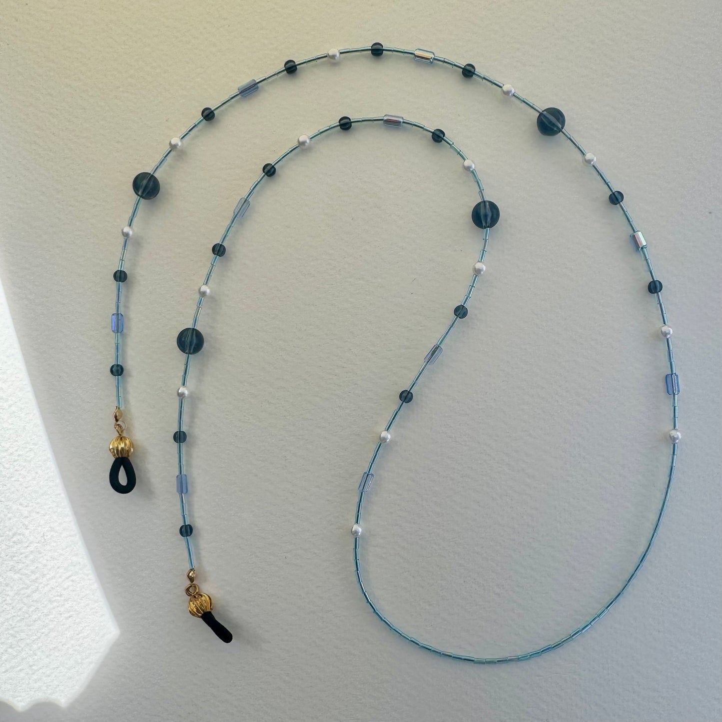“Pale Blue Dot” Sunglasses Chain (Upcycled)