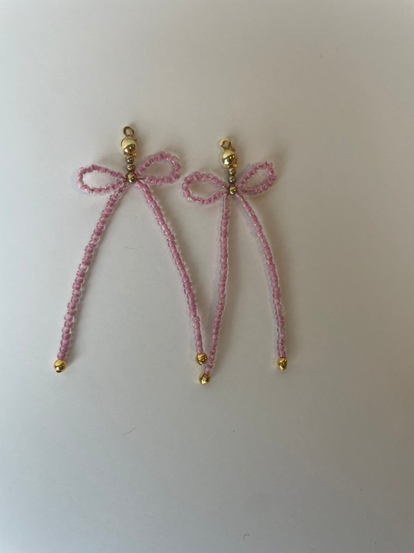 "Weekend Love" Beaded Bow Statement Earring Jackets