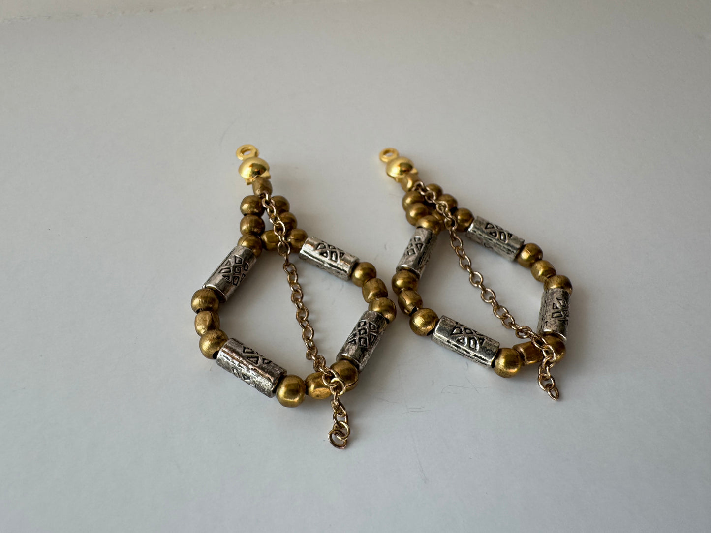 "Sensitive Kind" Upcycled Beaded Earring Jackets
