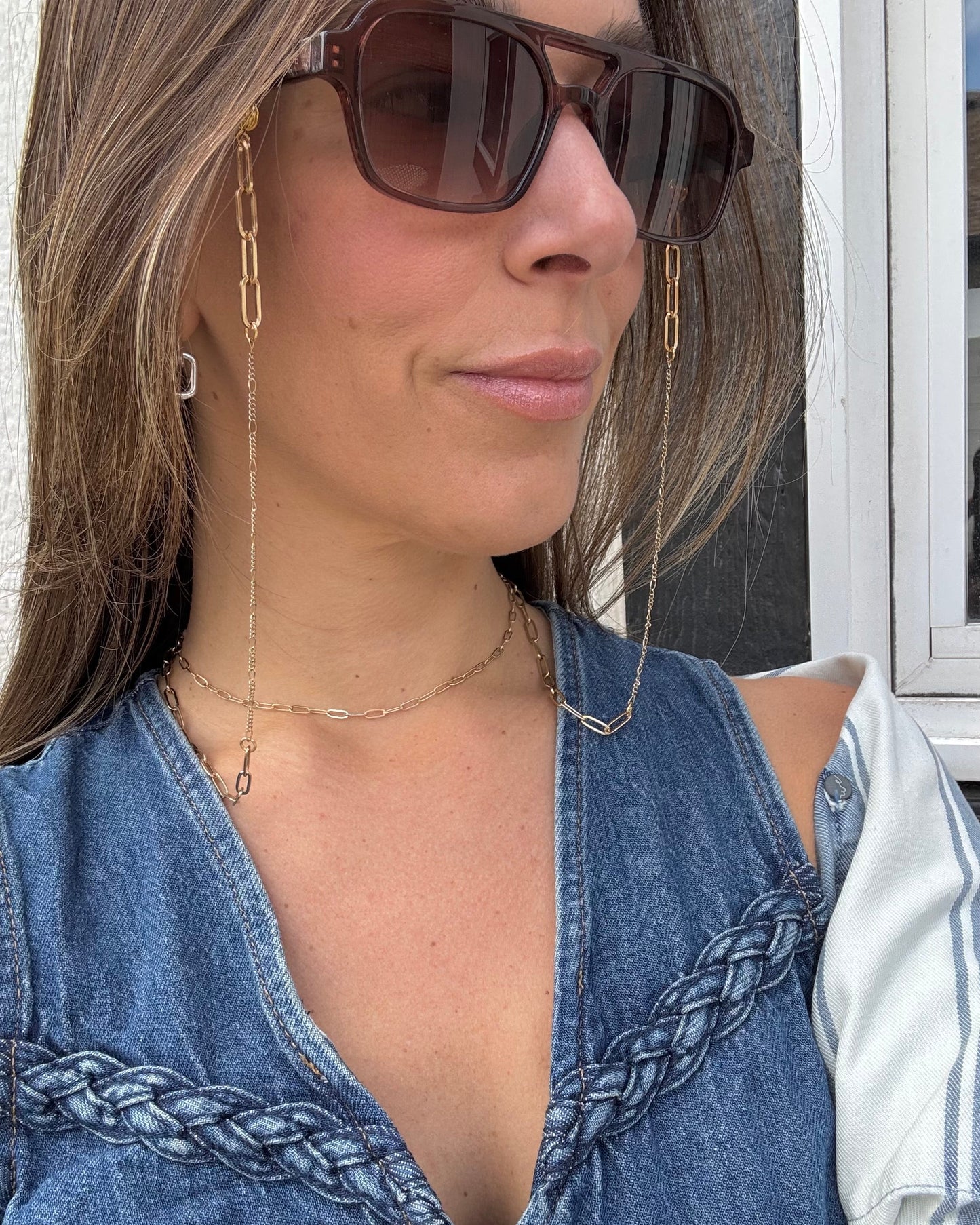 “Paper Planes” Sunglasses Chain (Upcycled)