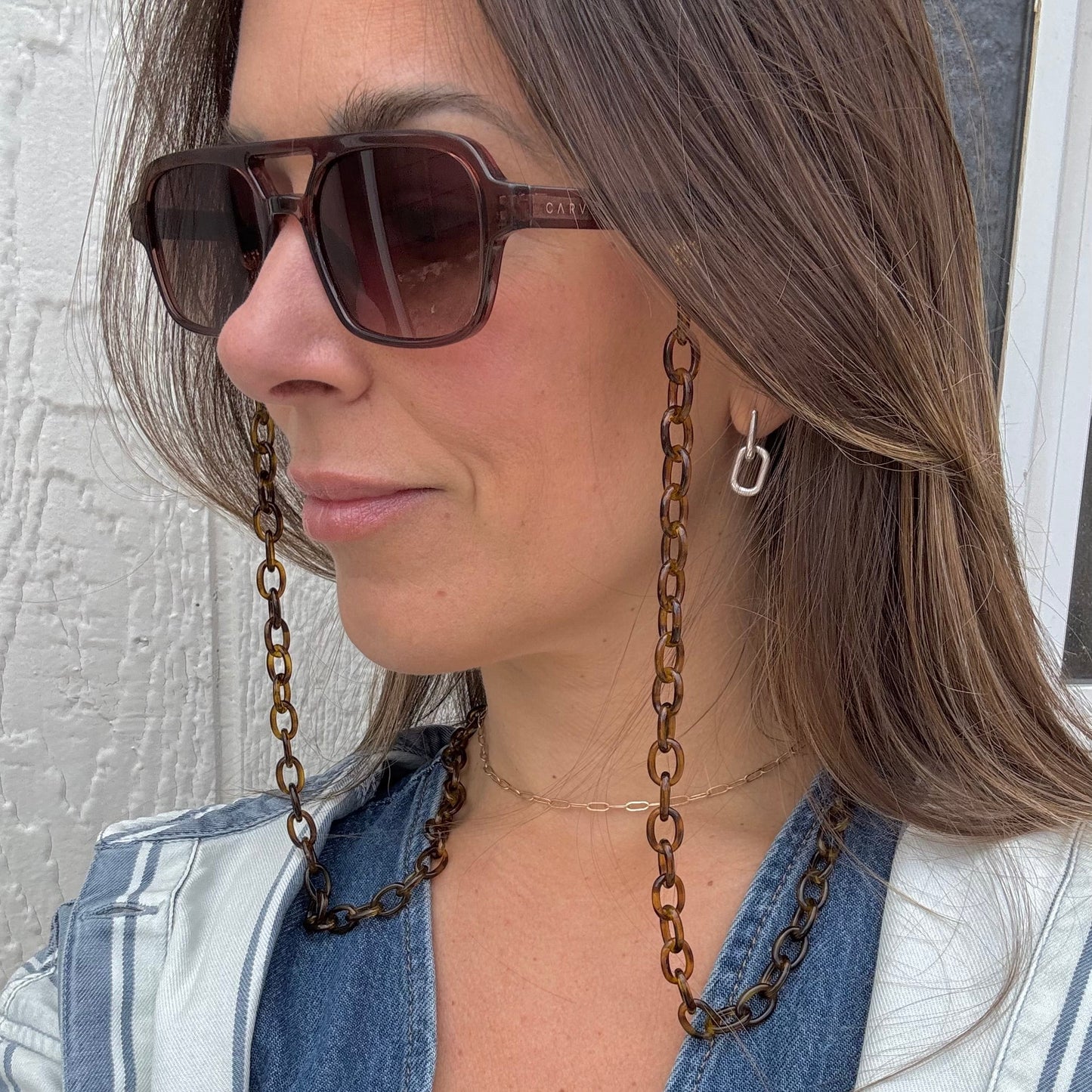"Link Up" Sunglasses Chain (Upcycled)