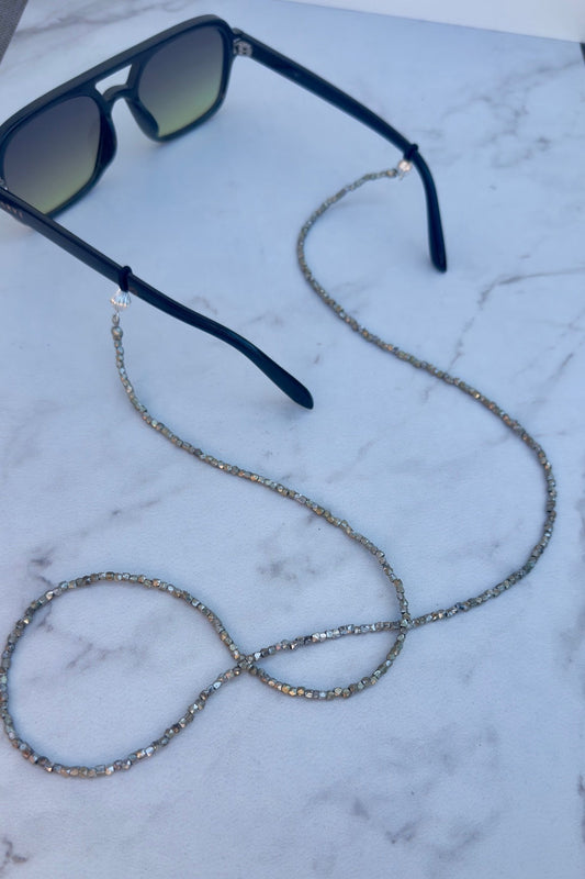 “Empty Pages” Upcycled Sunglasses Chain