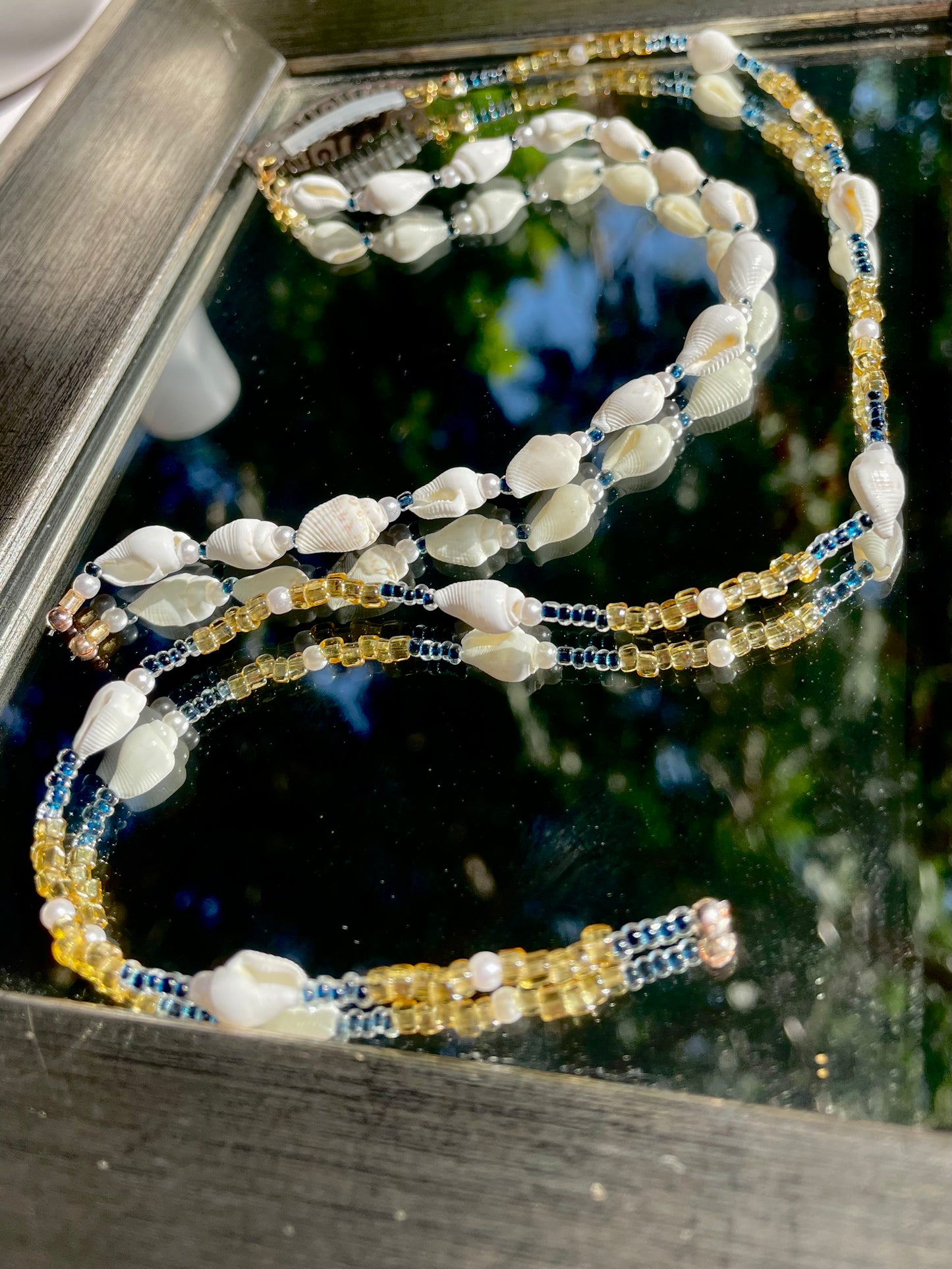 Life's An Ocean Hair Chain (14")