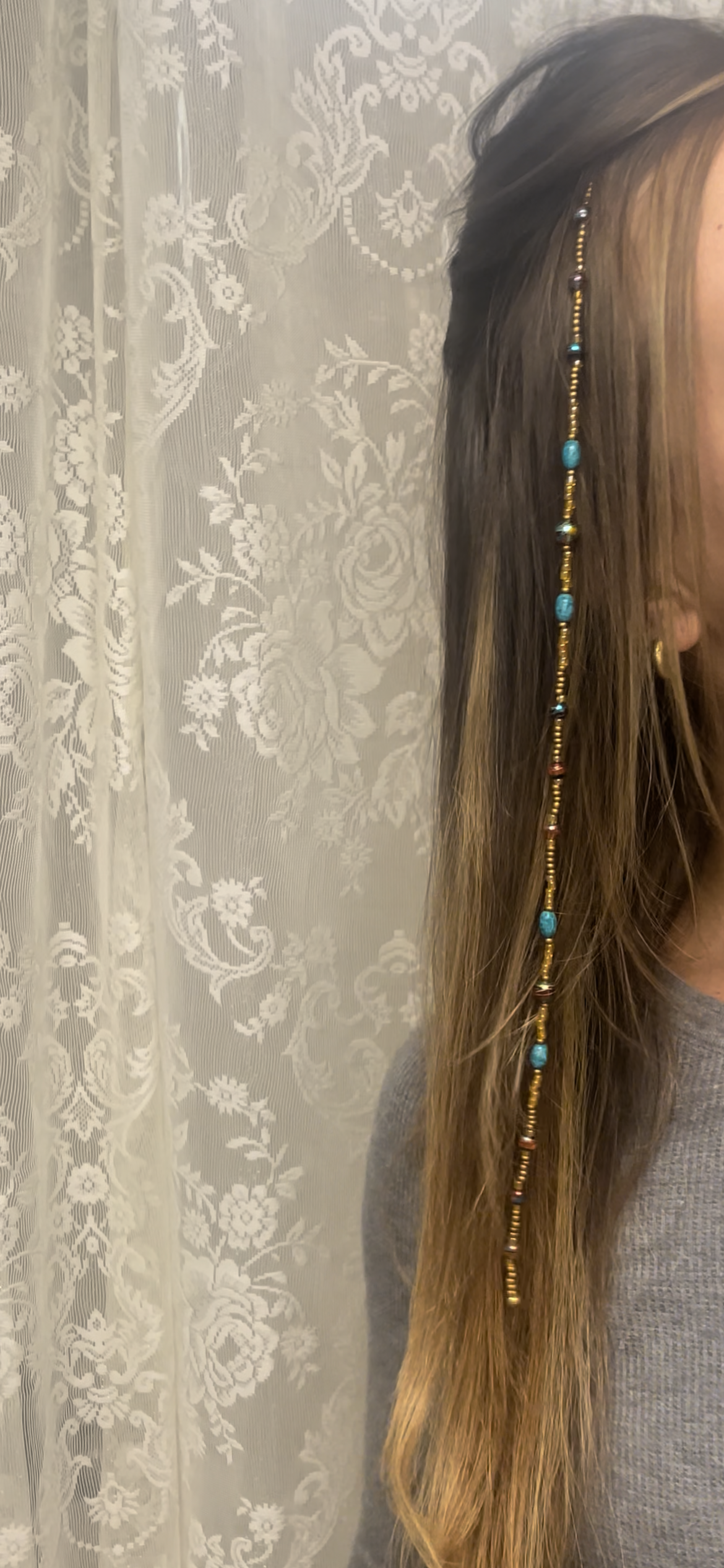 Island Girl Hair Chain (14")