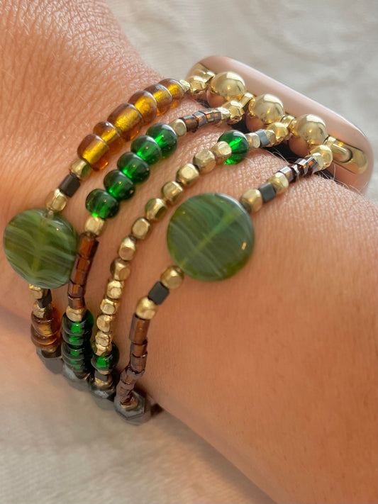Good Riddance Beaded Apple Watch Band