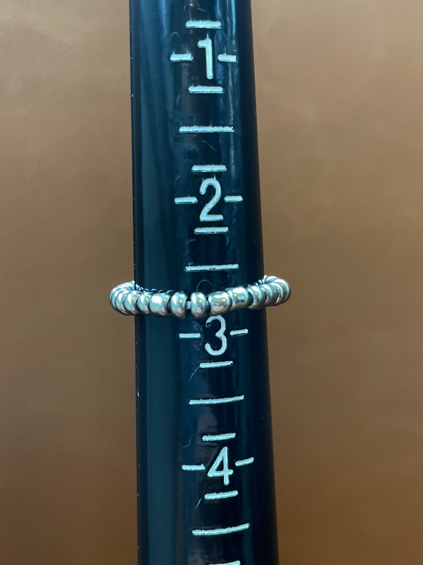 Winner Takes It All Beaded Stretch Ring