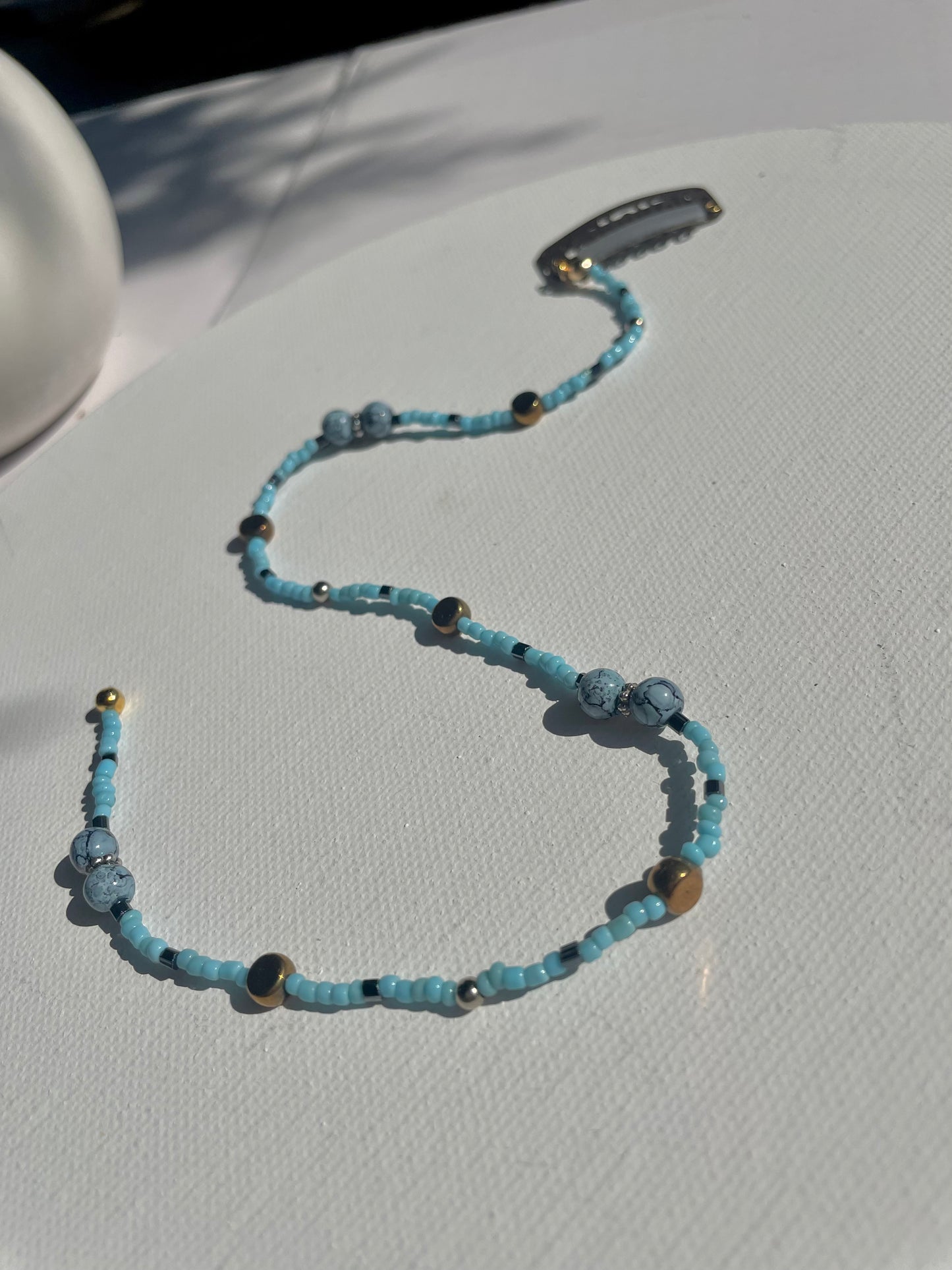 Stone in Love Hair Chain (12")
