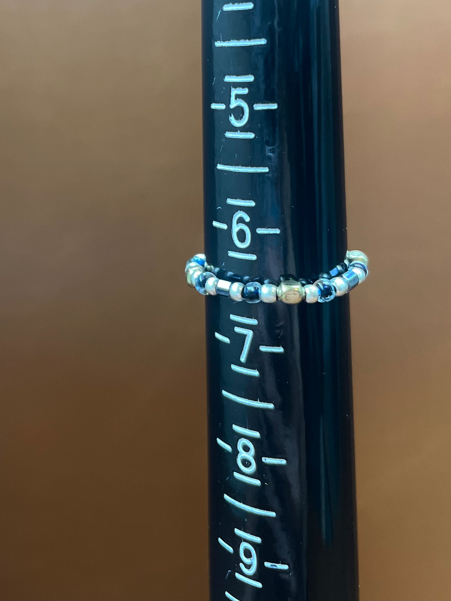 Our Last Summer Beaded Stretch Ring