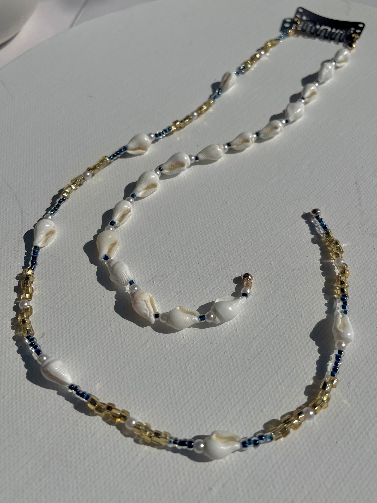 Life's An Ocean Hair Chain (14")