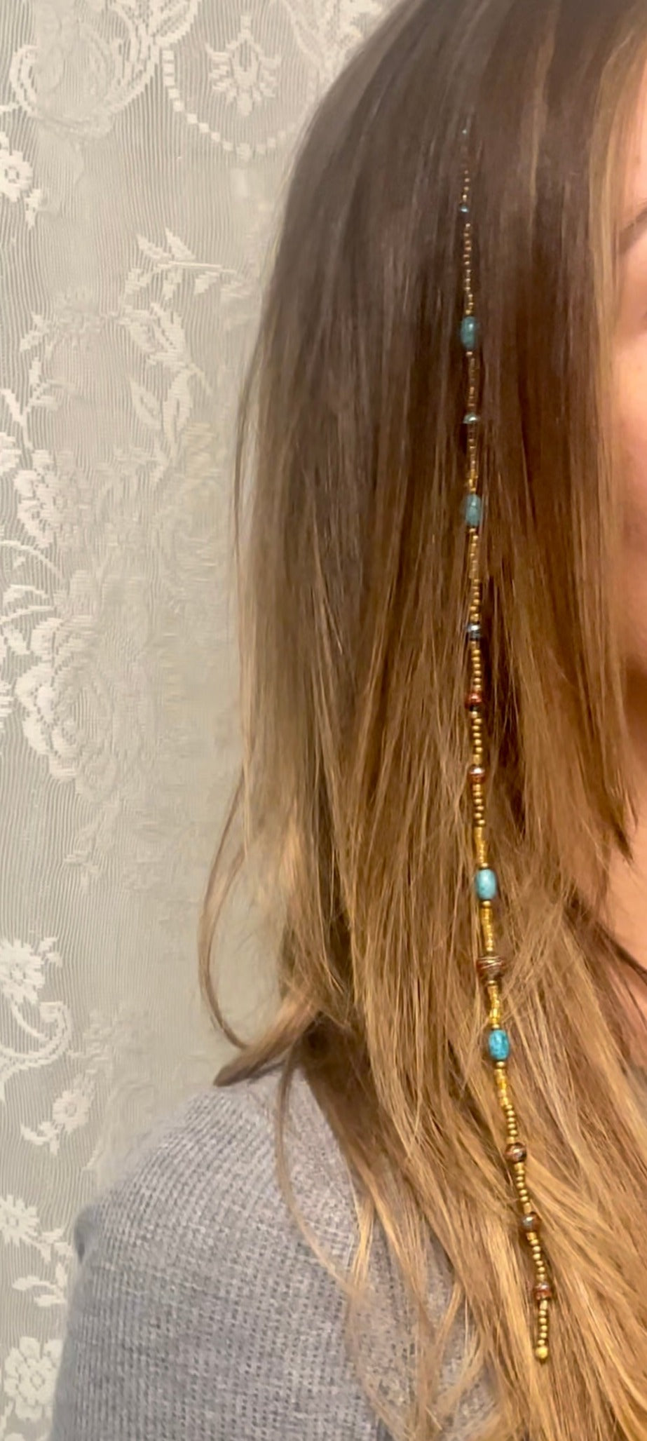 Island Girl Hair Chain (14")