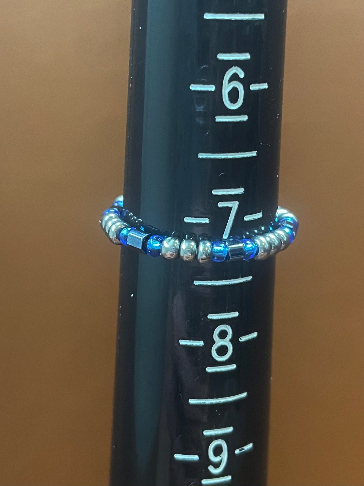 Super Trouper Beaded Stretch Ring