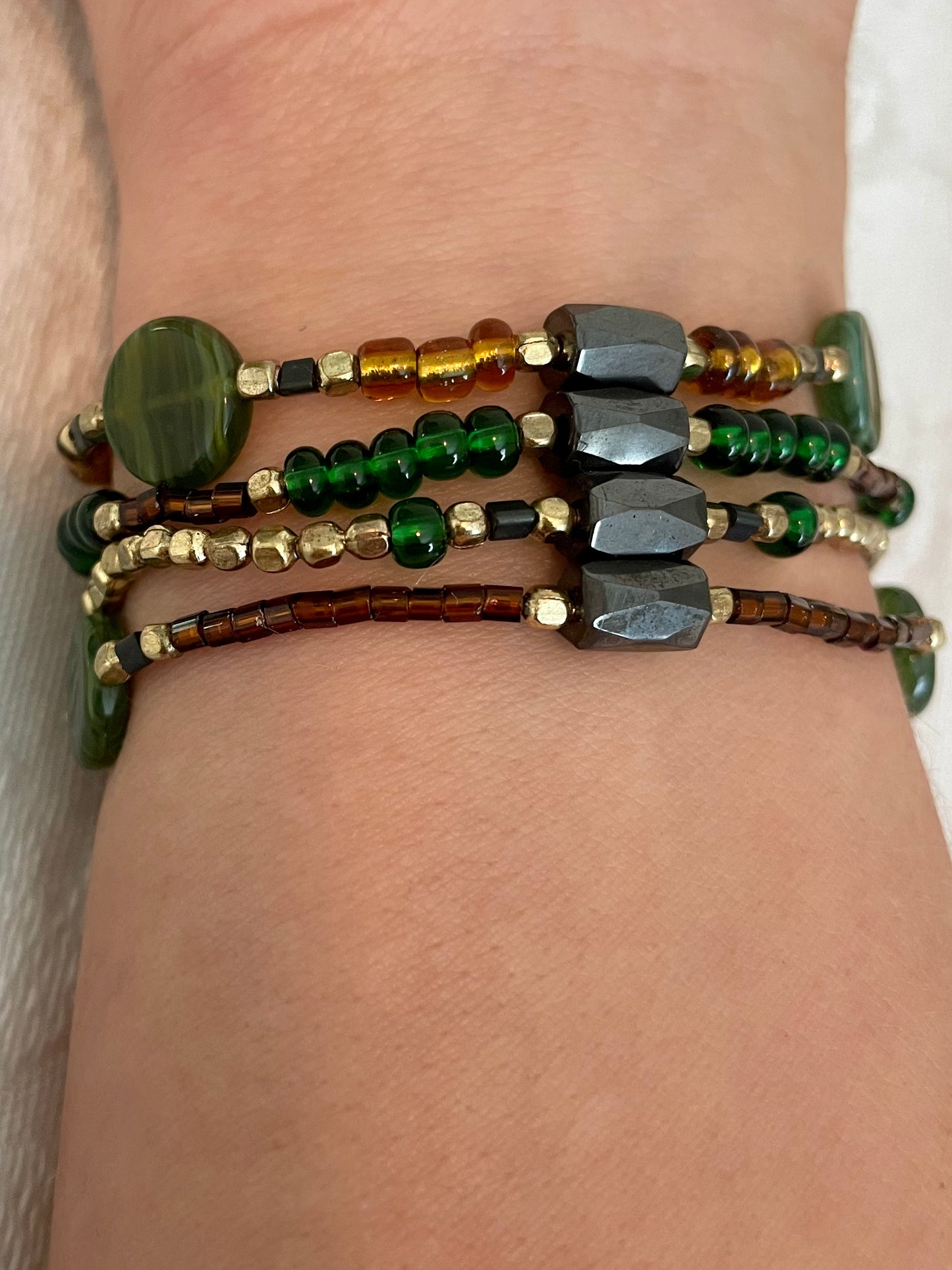 Good Riddance Beaded Apple Watch Band