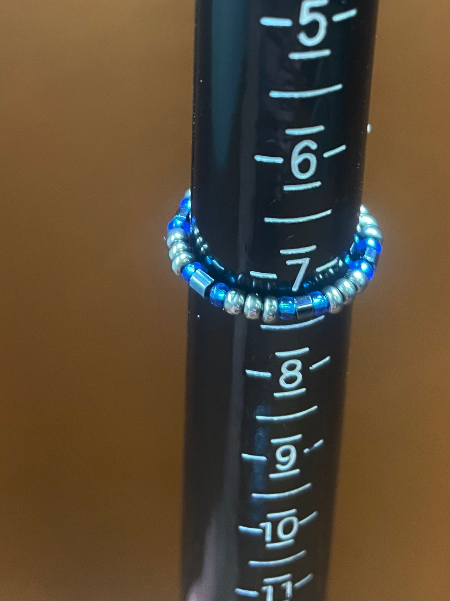 Super Trouper Beaded Stretch Ring