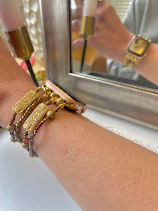Time After Time Beaded Apple Watch Band