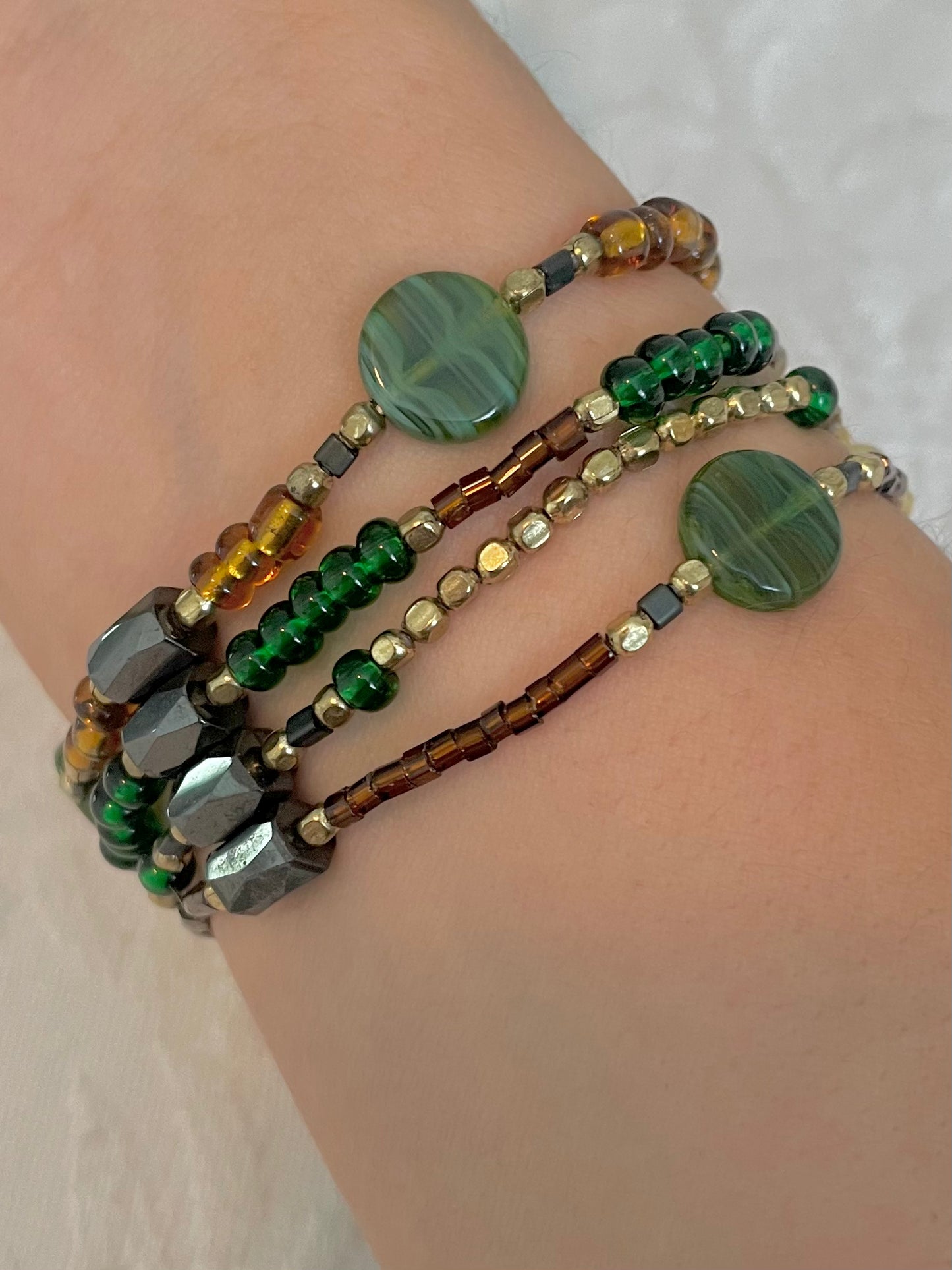 Good Riddance Beaded Apple Watch Band