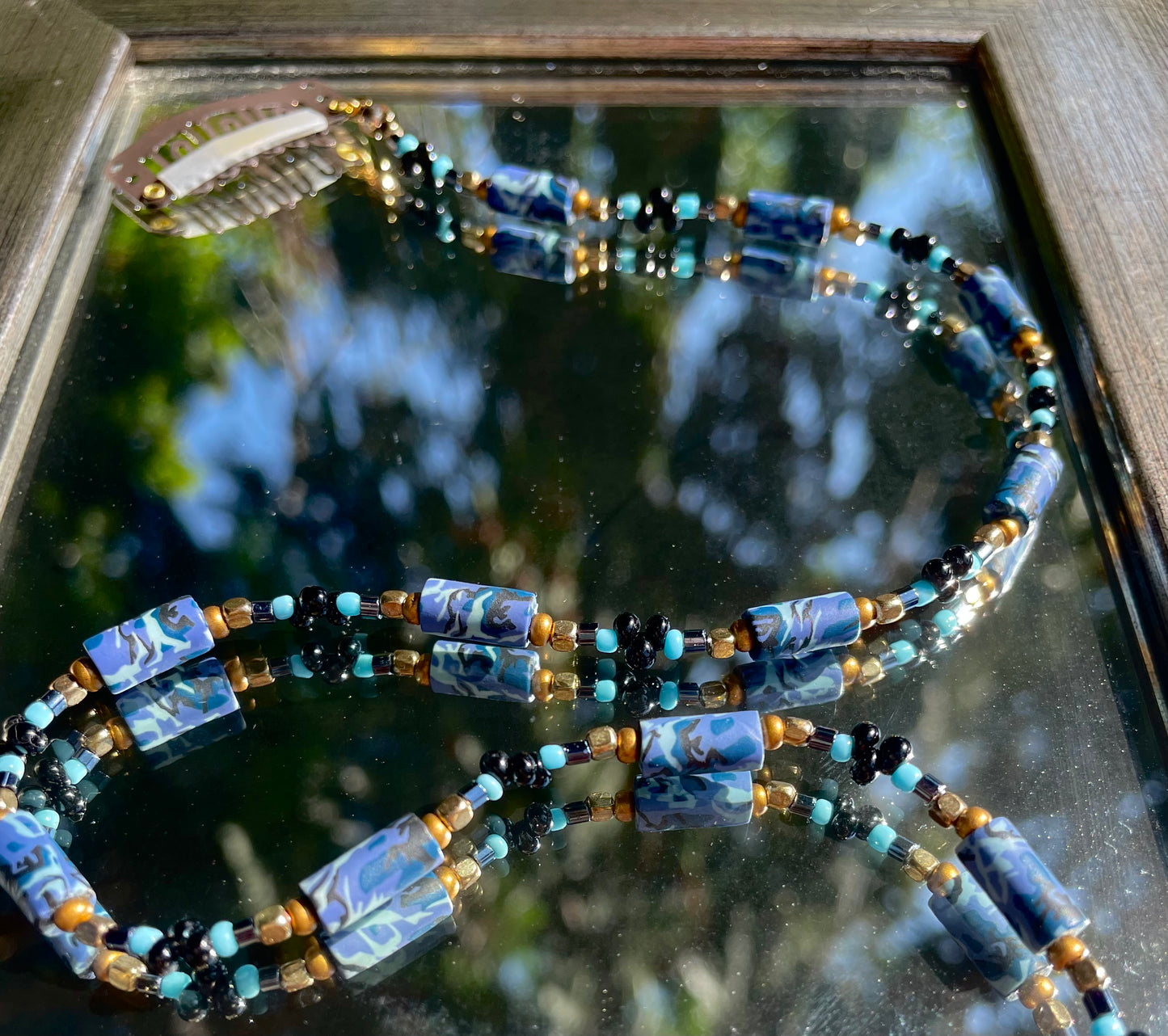 Undercover Agent Hair Chain (14")