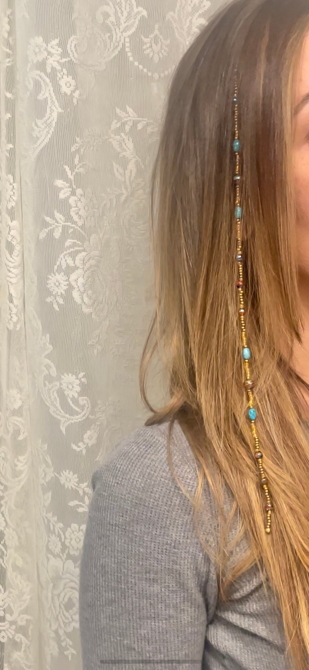 Island Girl Hair Chain (14")