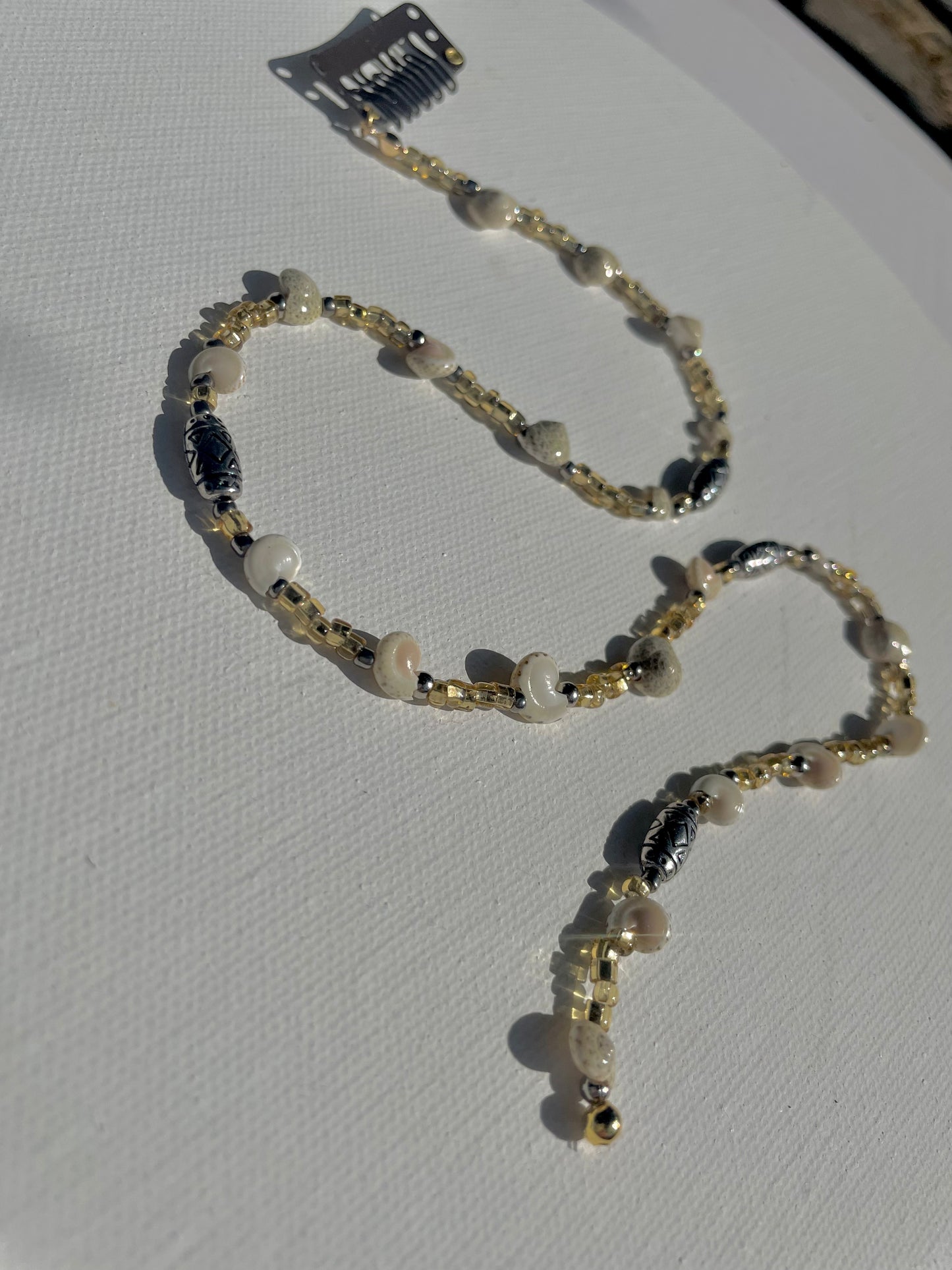 Under The Boardwalk Hair Chain (17")