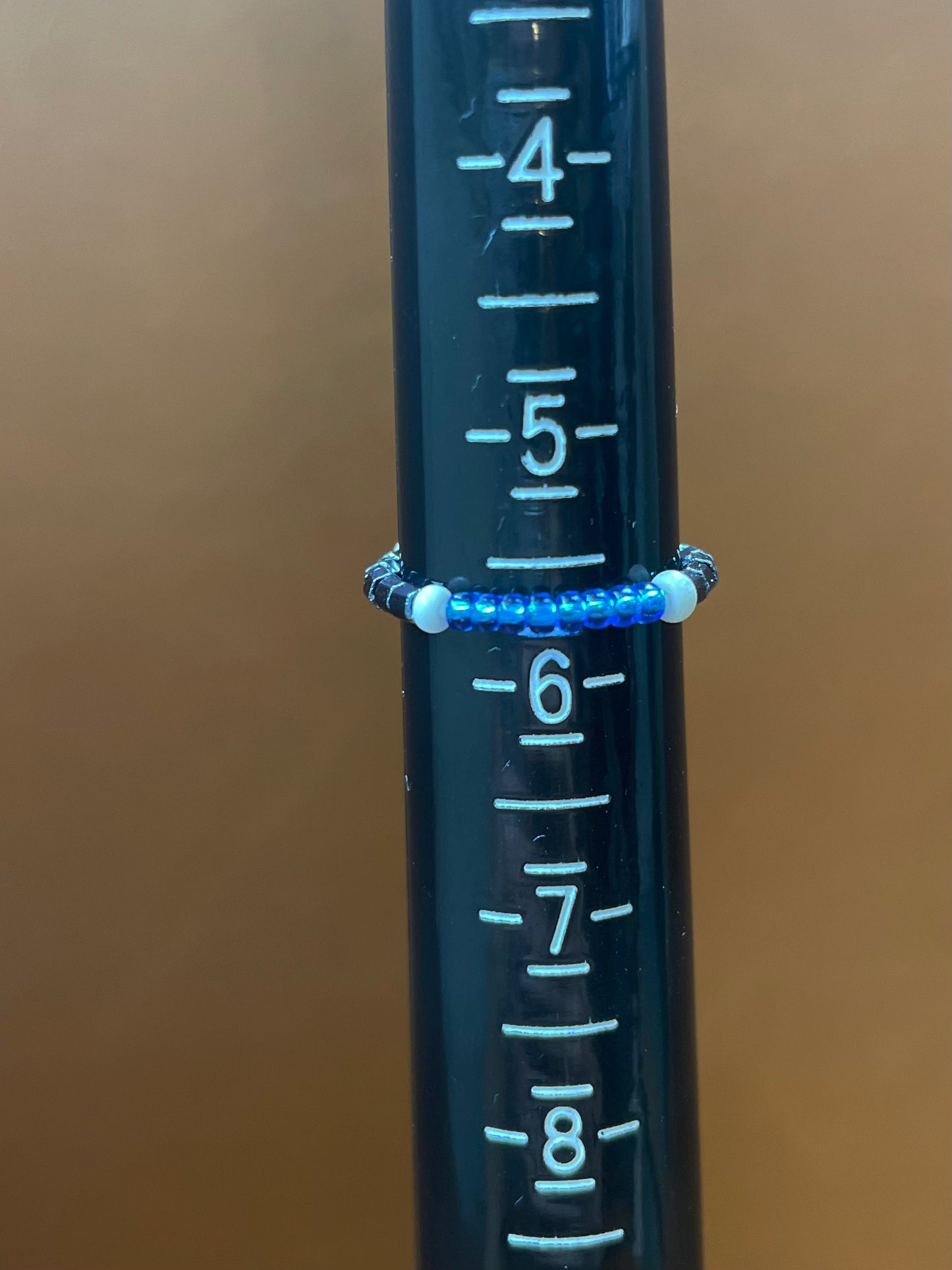 Take A Chance On Me Beaded Stretch Ring