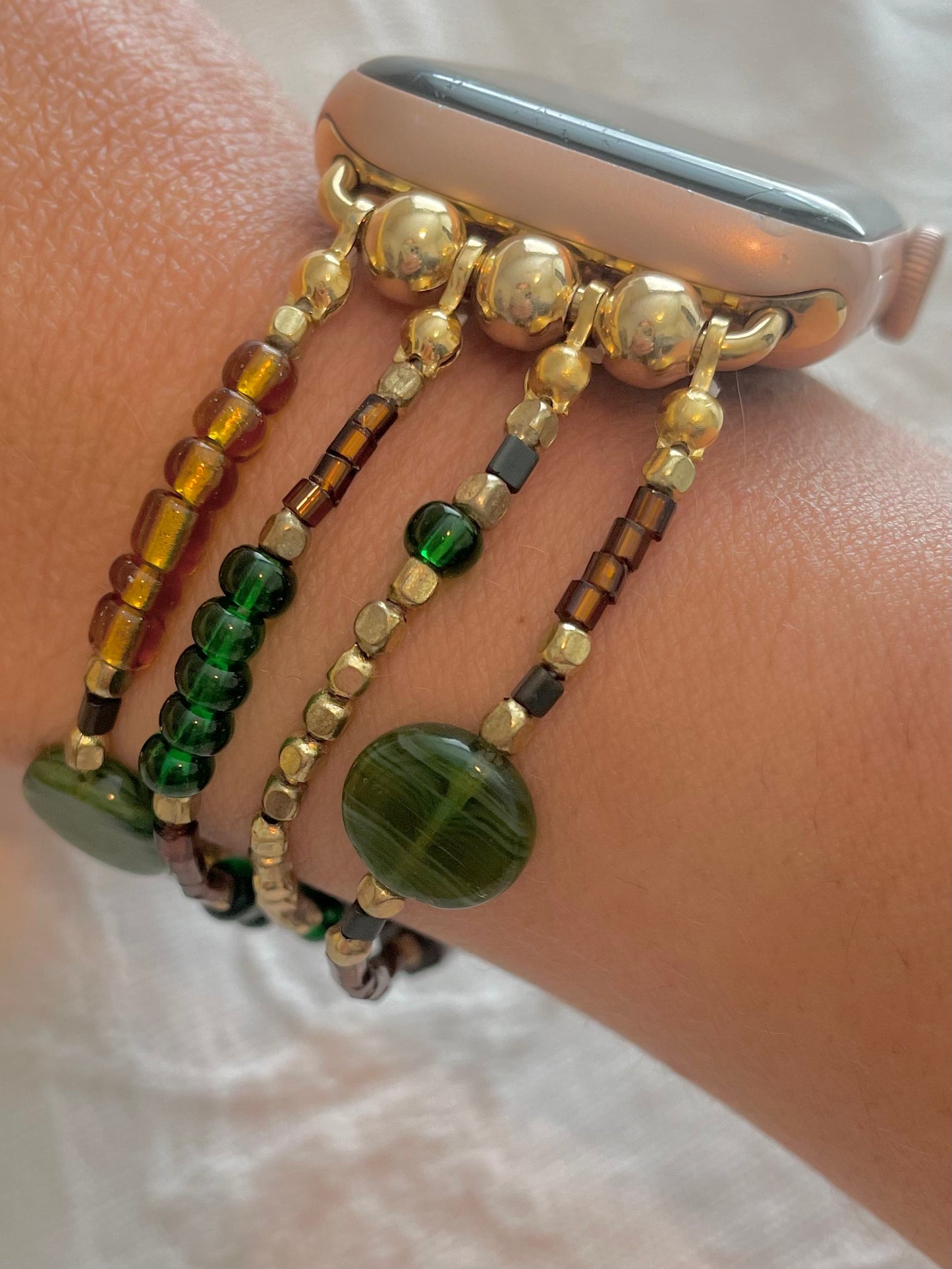 Good Riddance Beaded Apple Watch Band