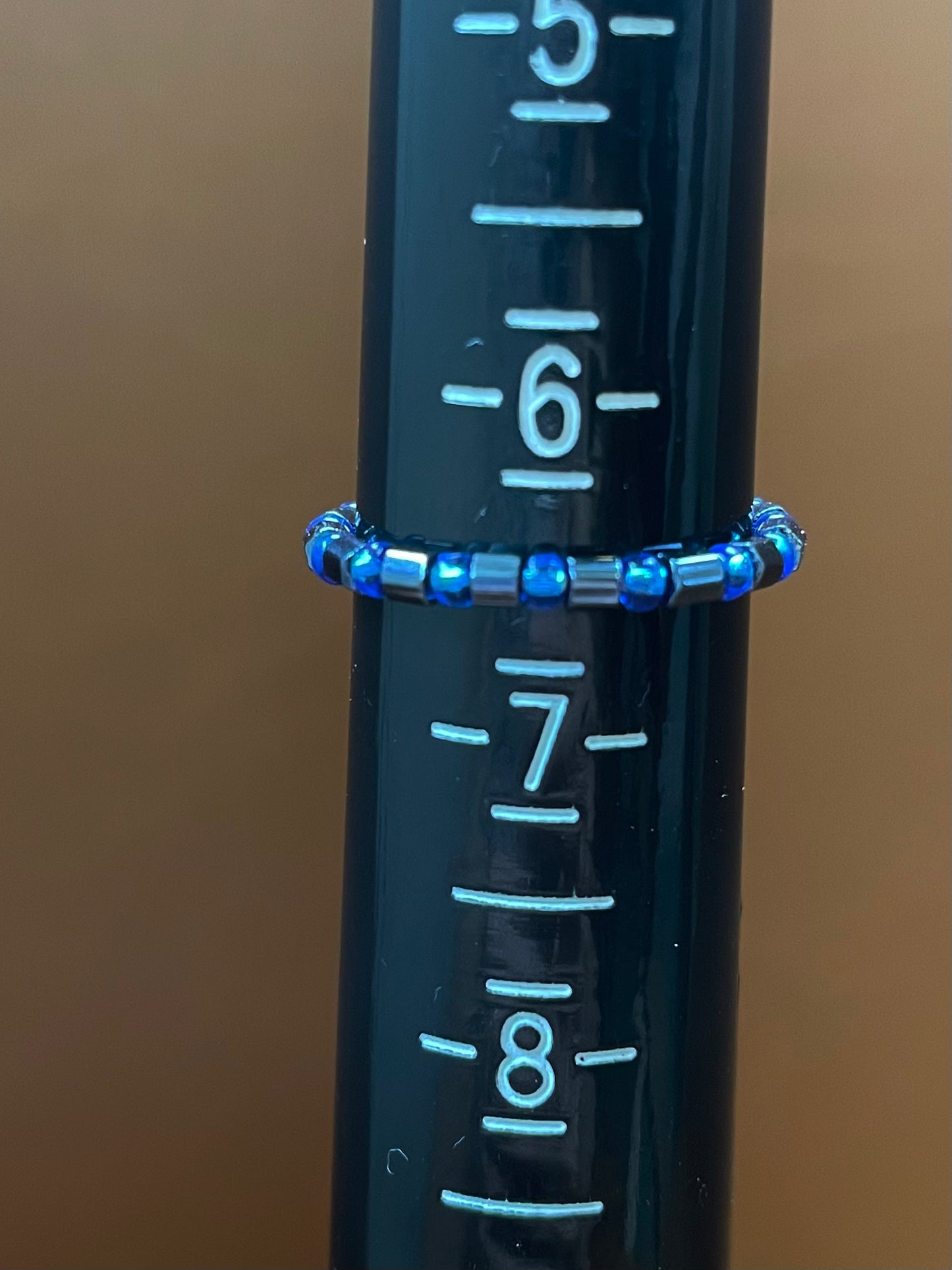 Gimme Gimme Gimme Beaded Stretch Ring