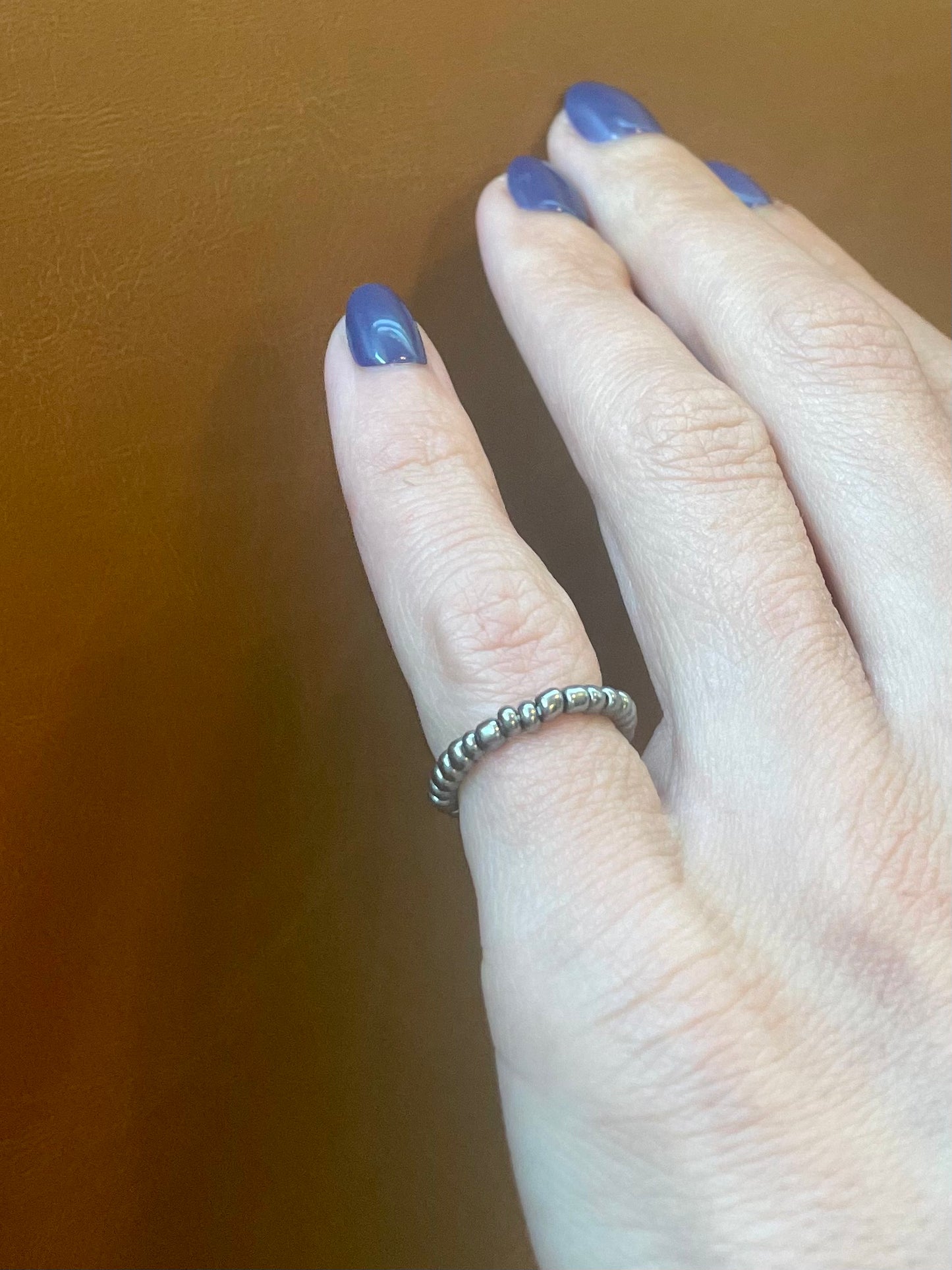 Winner Takes It All Beaded Stretch Ring
