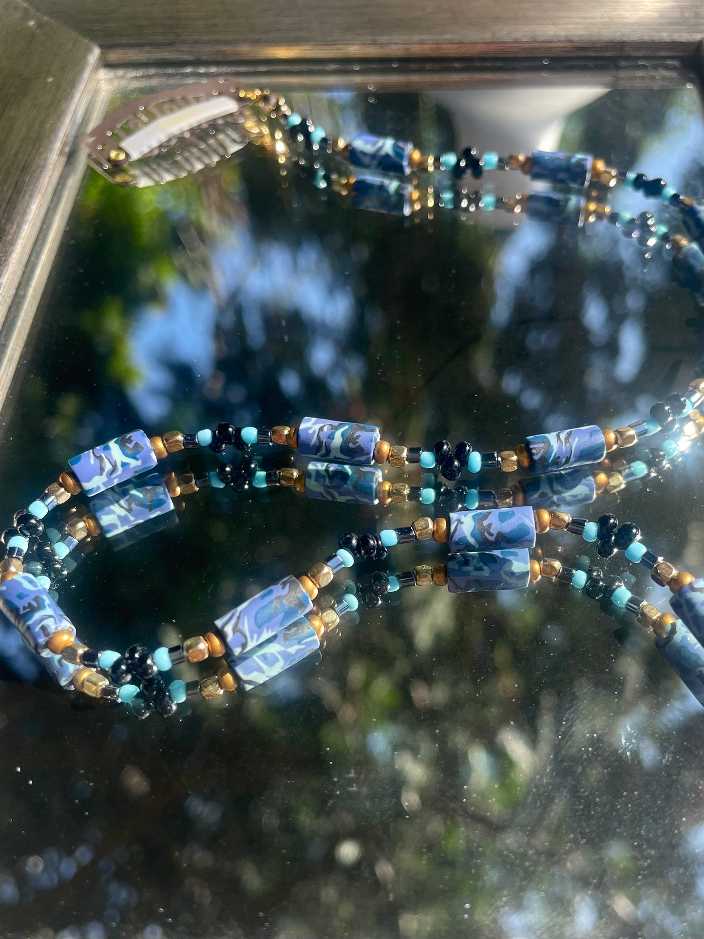 Undercover Agent Hair Chain (14")