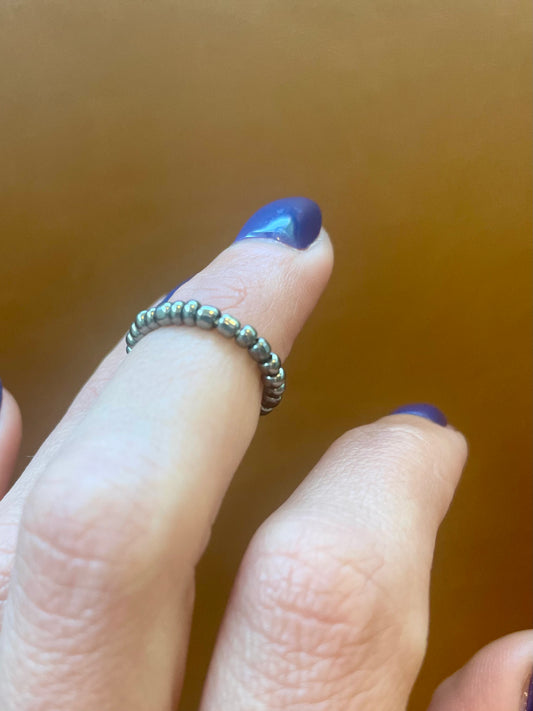 Winner Takes It All Beaded Stretch Ring