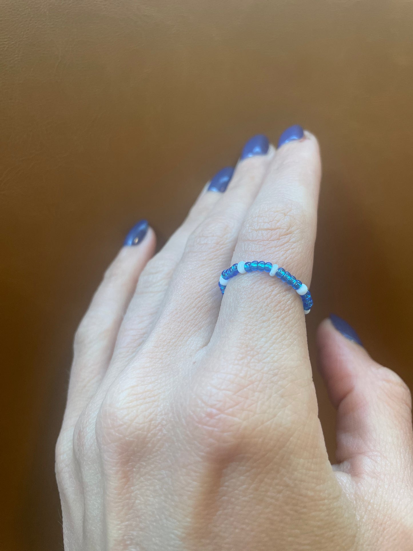 The Name of the Game Beaded Stretch Ring