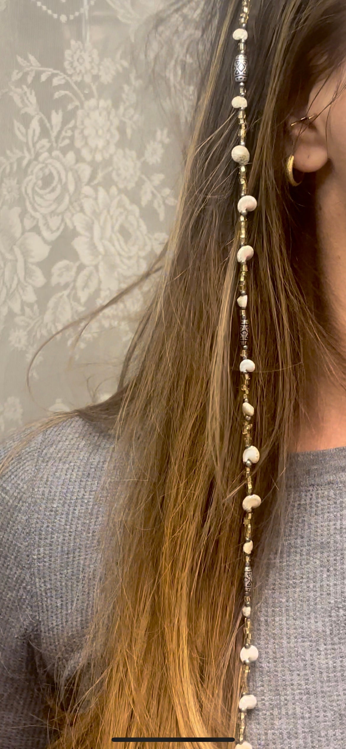 Under The Boardwalk Hair Chain (17")