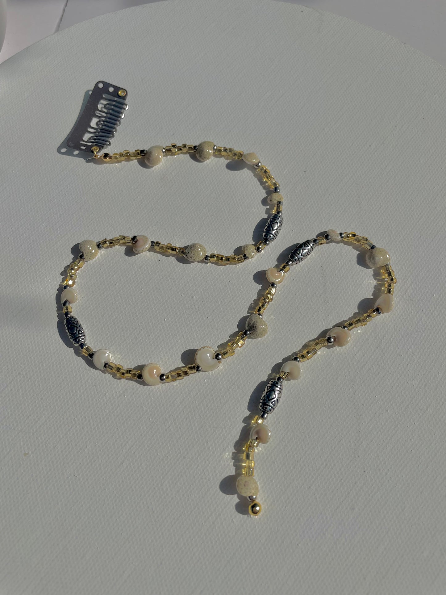 Under The Boardwalk Hair Chain (17")