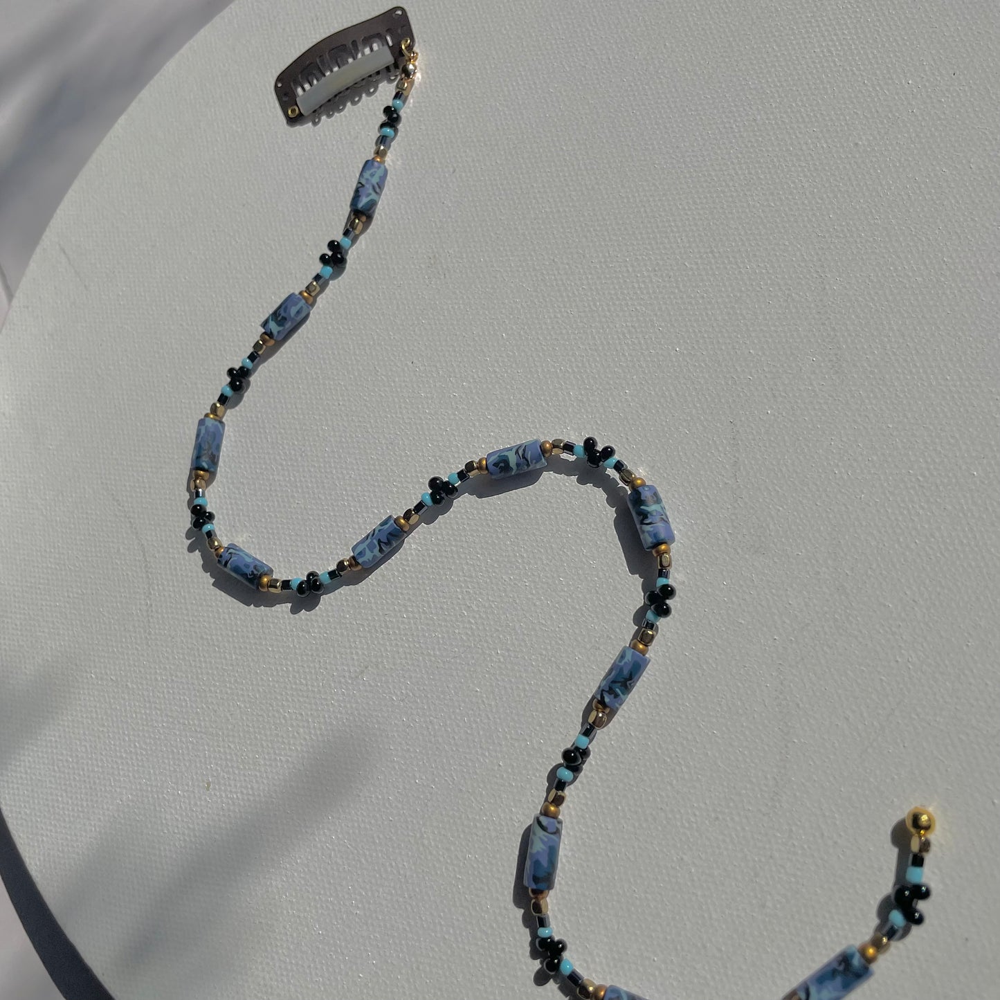 Undercover Agent Hair Chain (14")