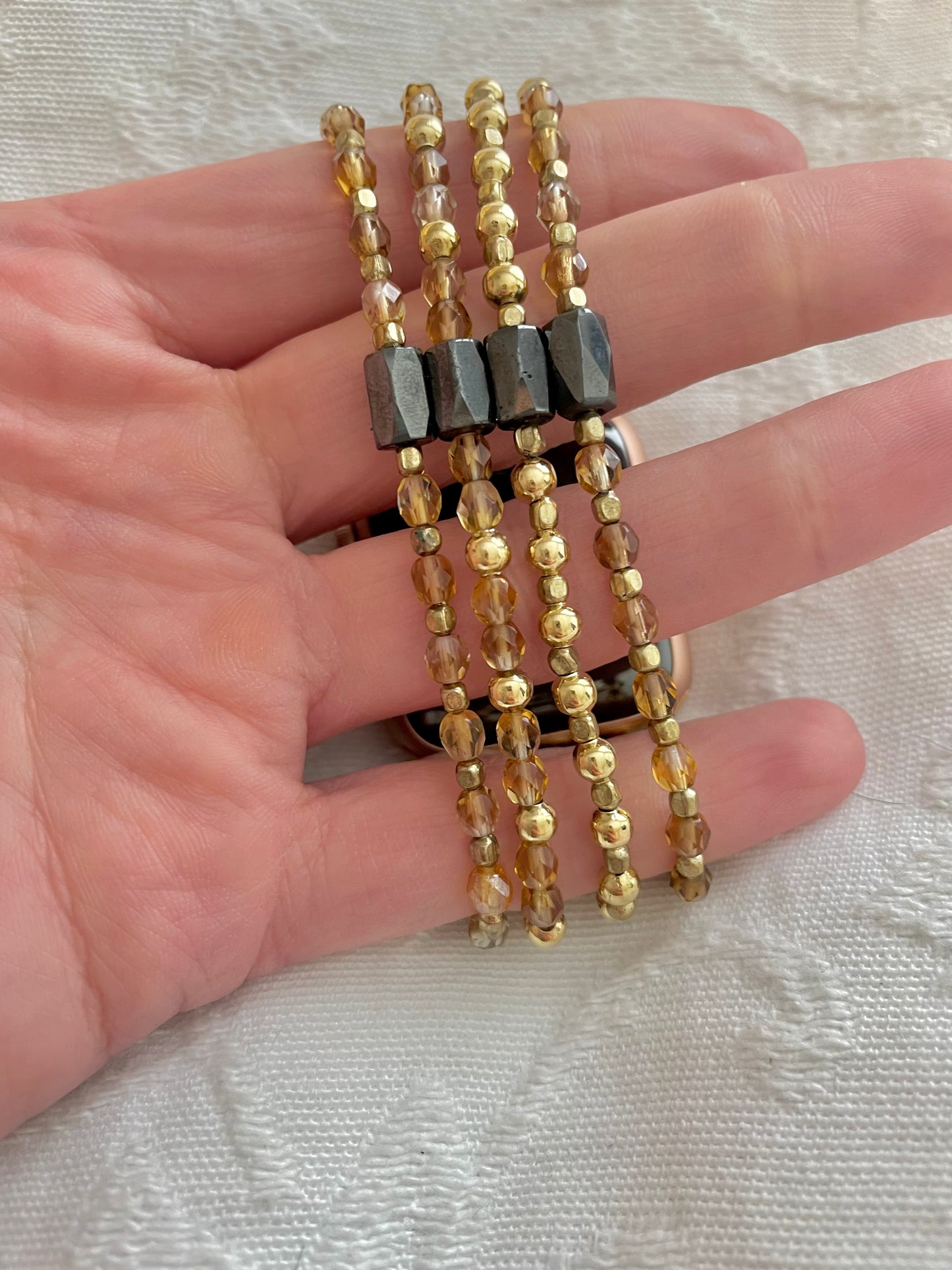 The Time of My Life Beaded Apple Watch Bands