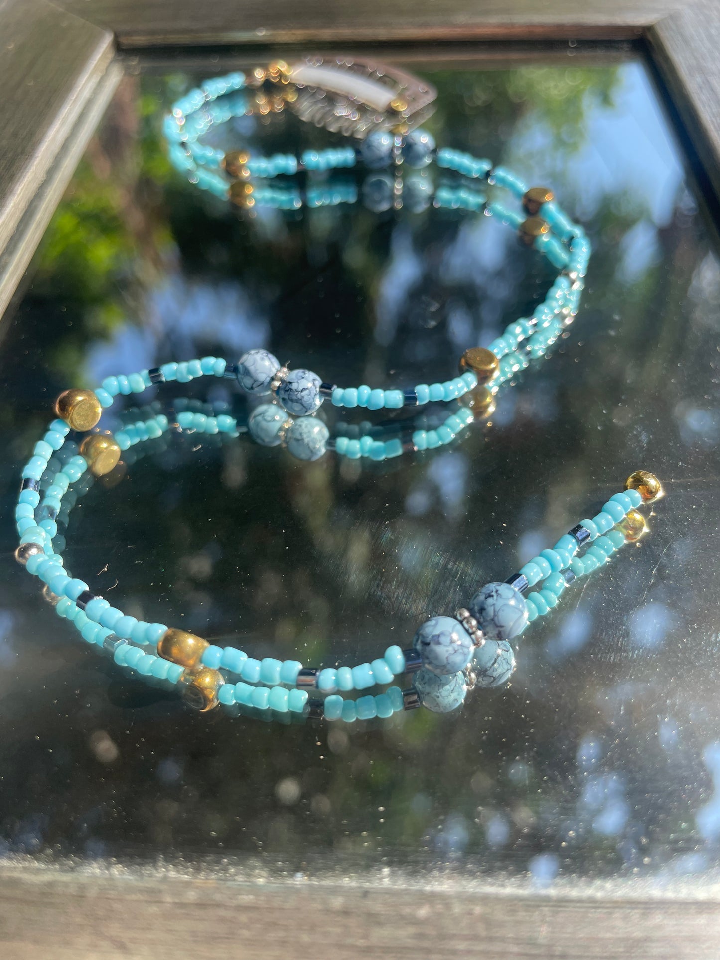 Stone in Love Hair Chain (12")
