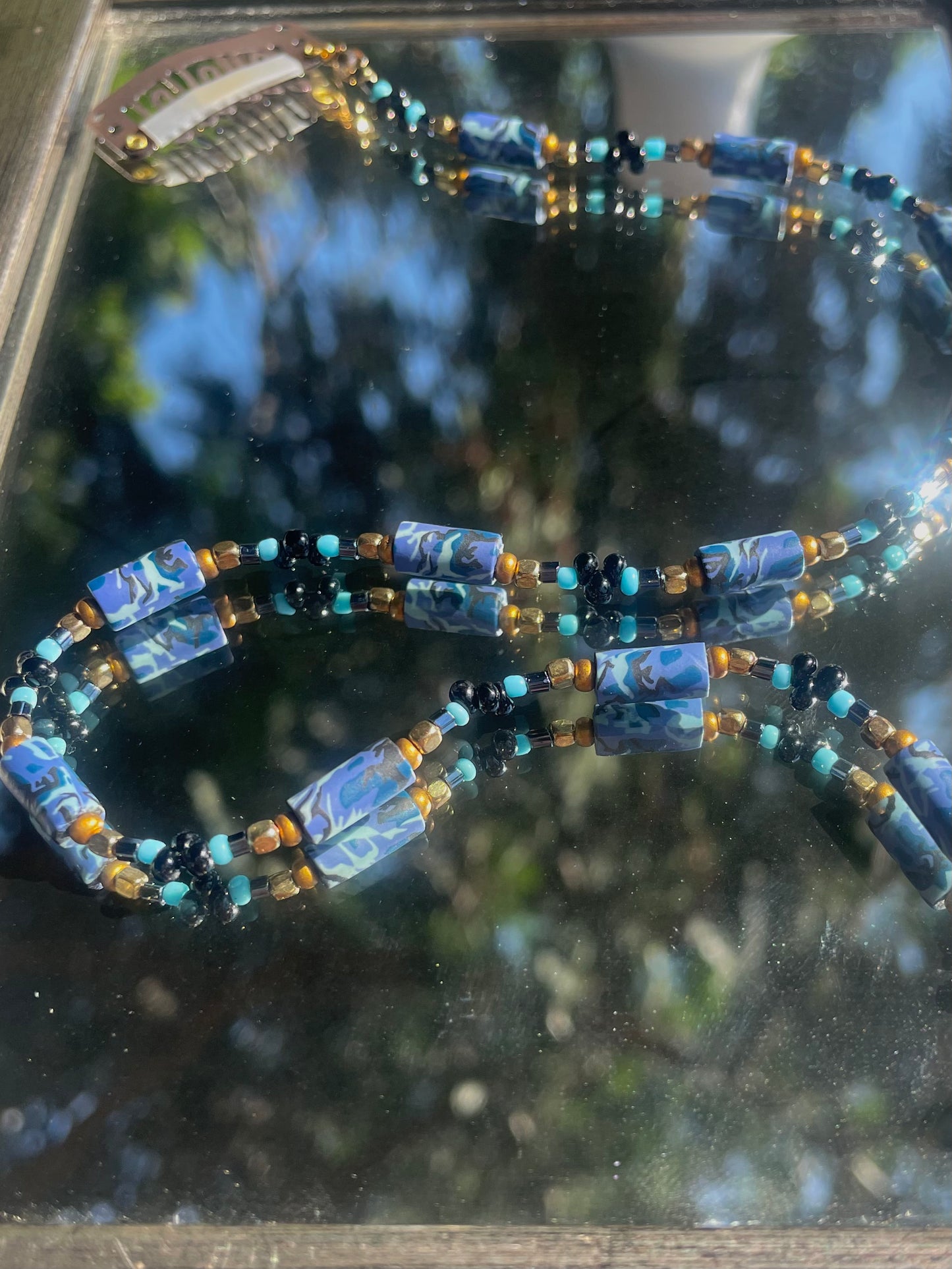 Undercover Agent Hair Chain (14")