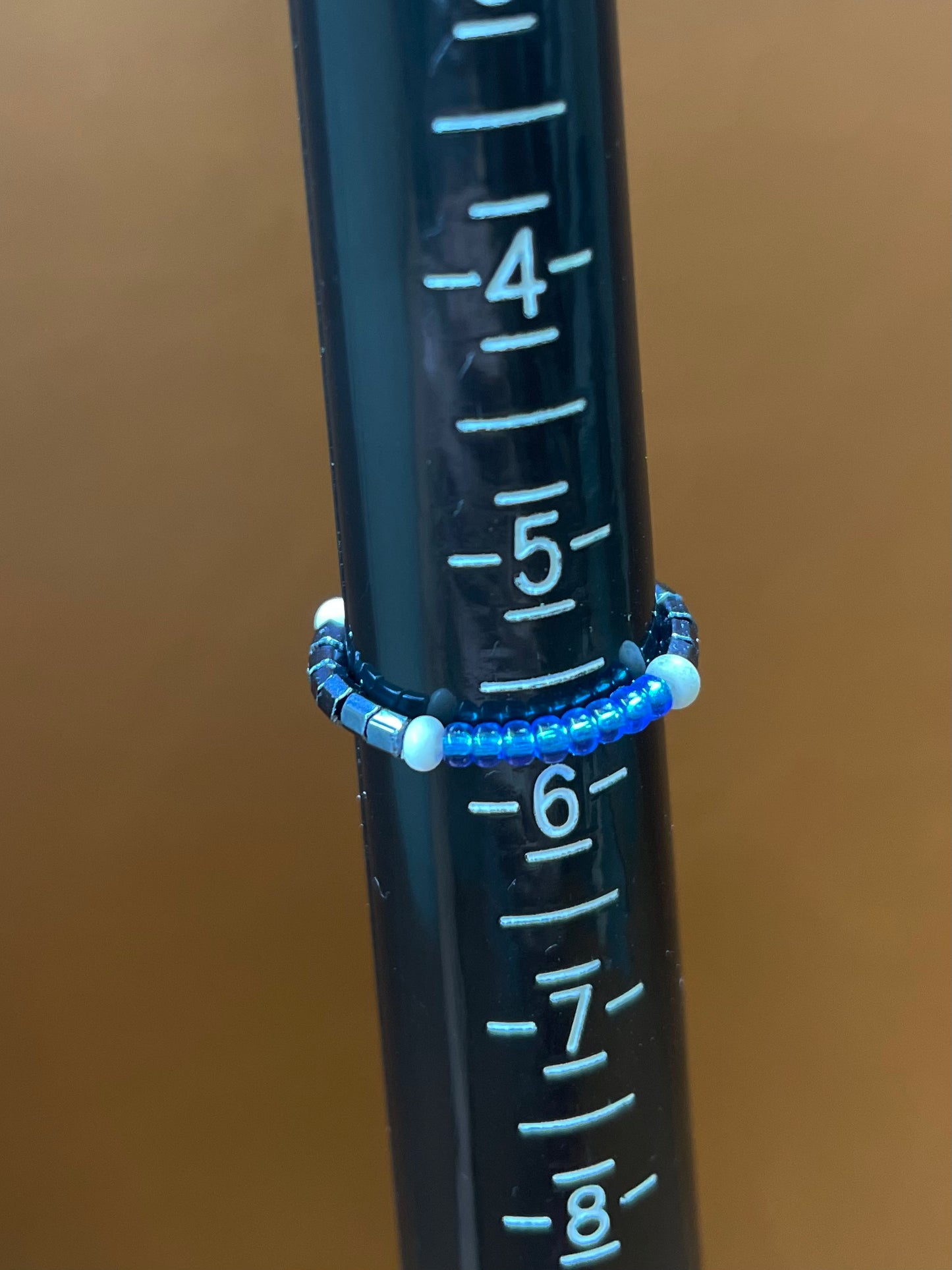Take A Chance On Me Beaded Stretch Ring