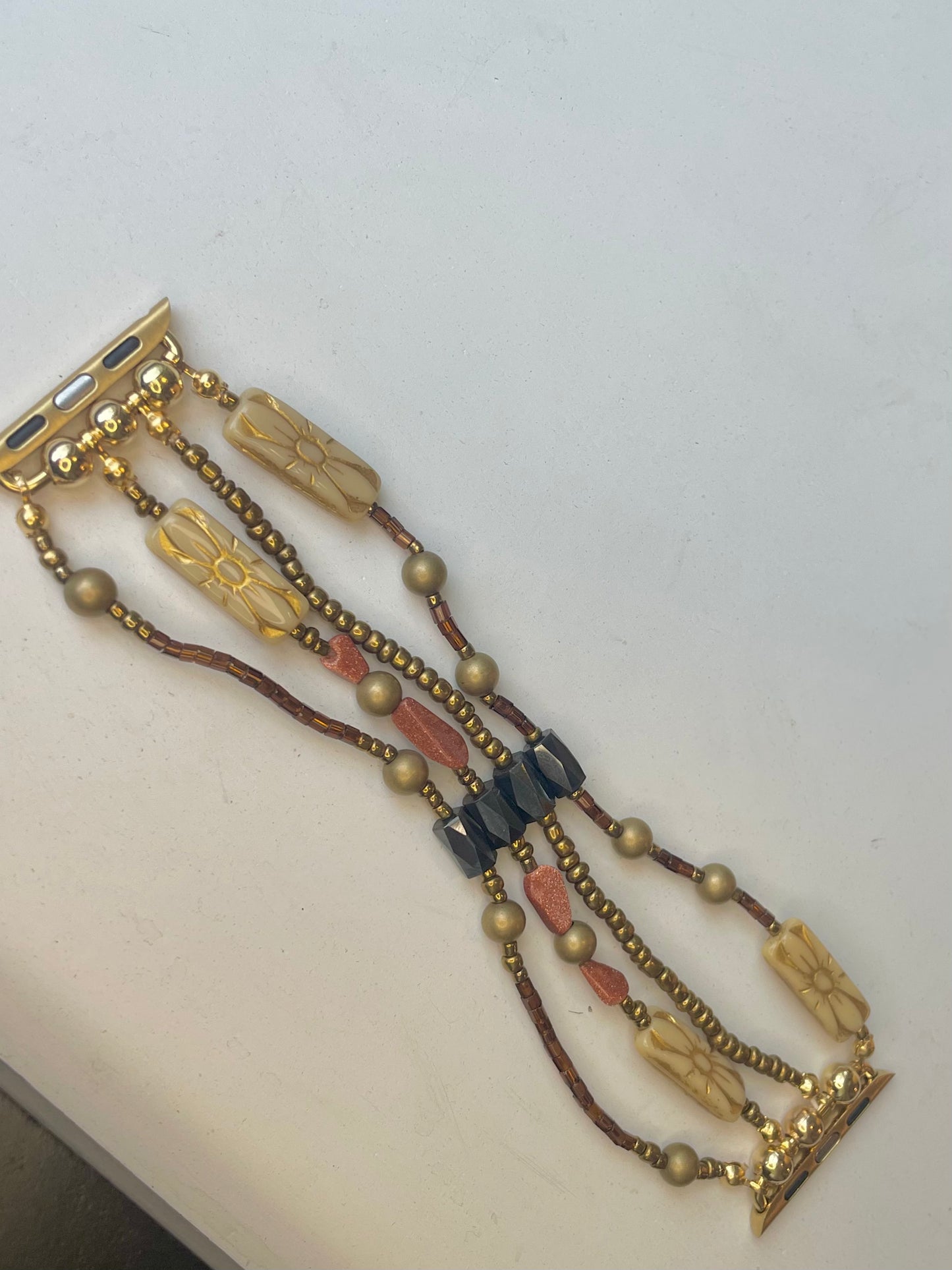 Time After Time Beaded Apple Watch Band